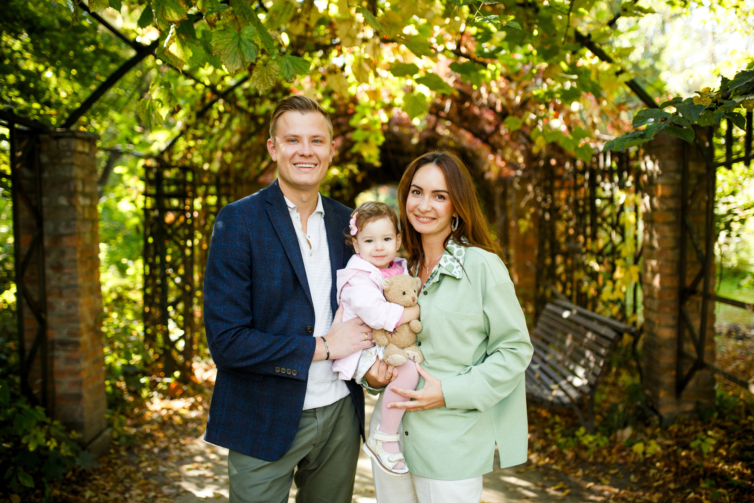 Фото прогулка Алла Даниэль и Николь в «Аптекарском огороде». Фотограф Иван Недорез