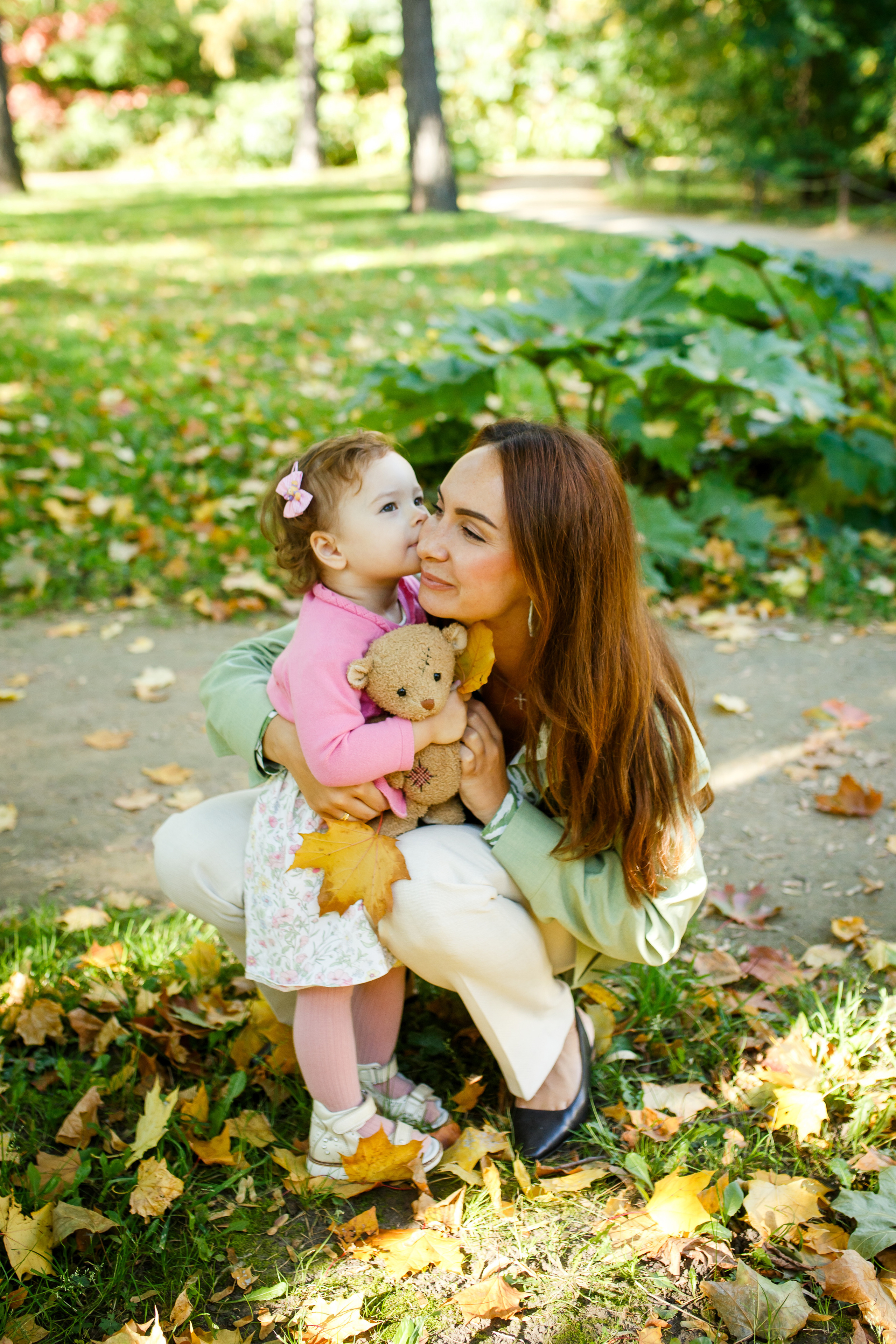 Фото прогулка Алла Даниэль и Николь в «Аптекарском огороде». Фотограф Иван Недорез
