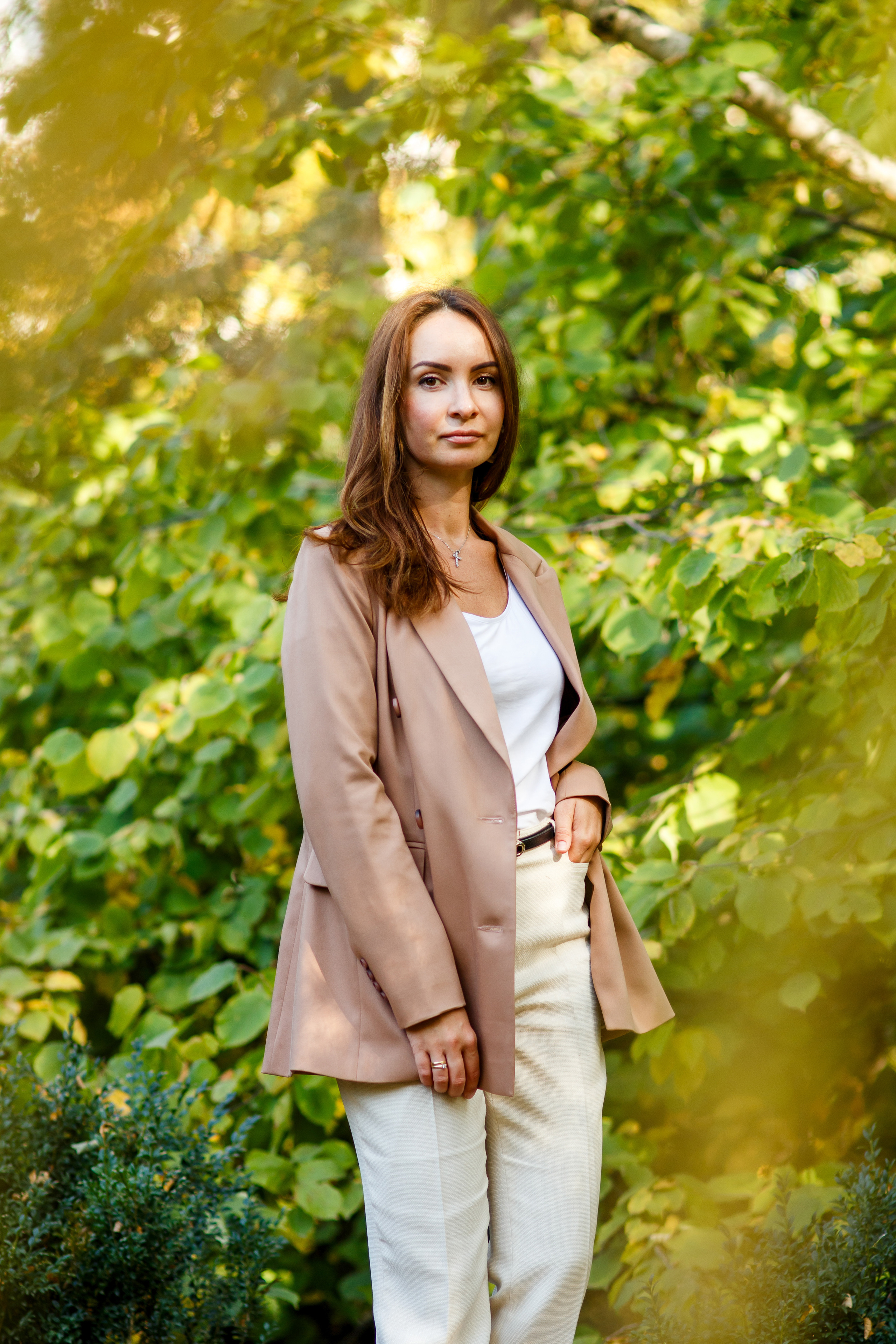 Фото прогулка Алла Даниэль и Николь в «Аптекарском огороде». Фотограф Иван Недорез