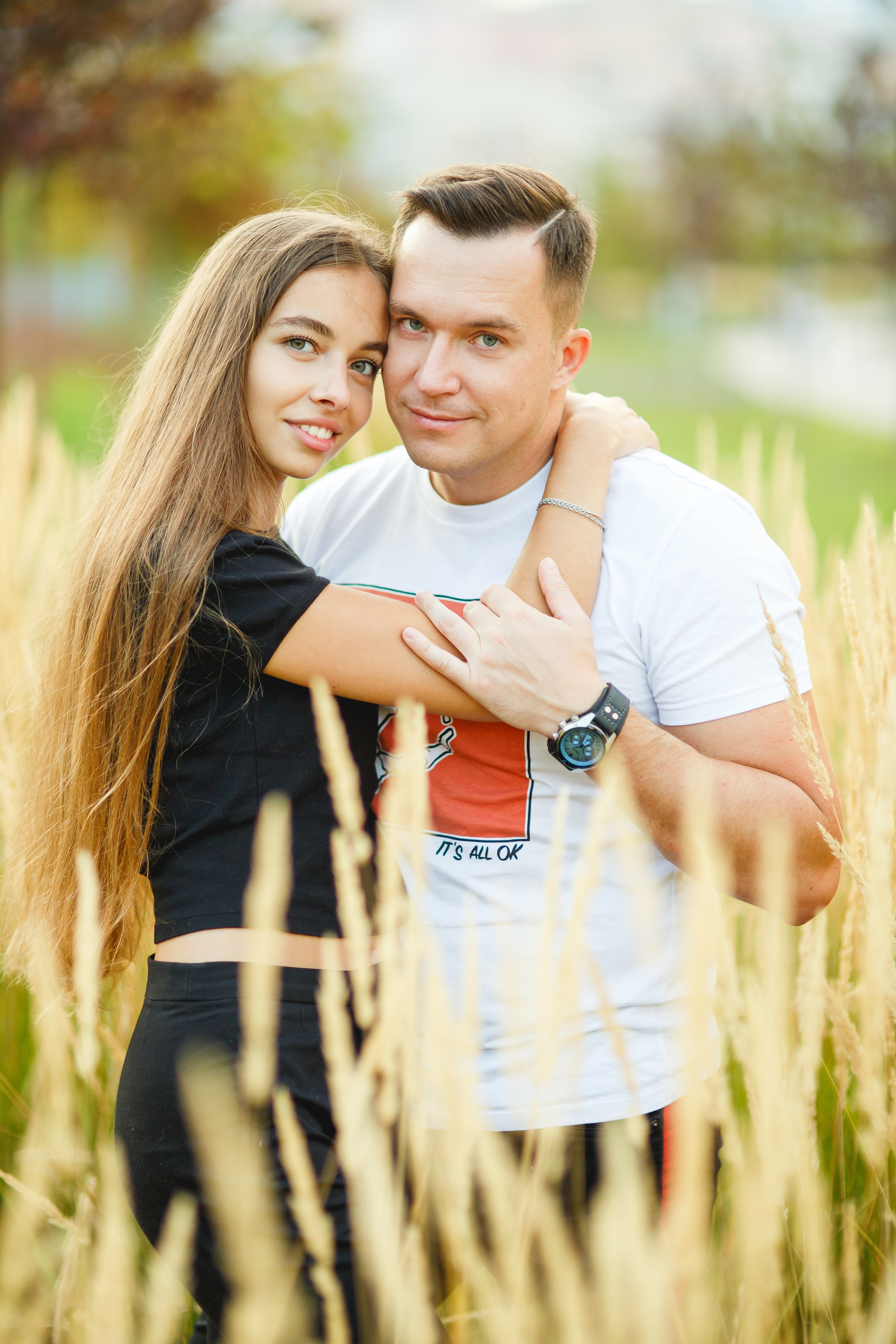 Love-Story Александра и Павел съемка на Ходынском Поле. Фотограф Иван Недорез