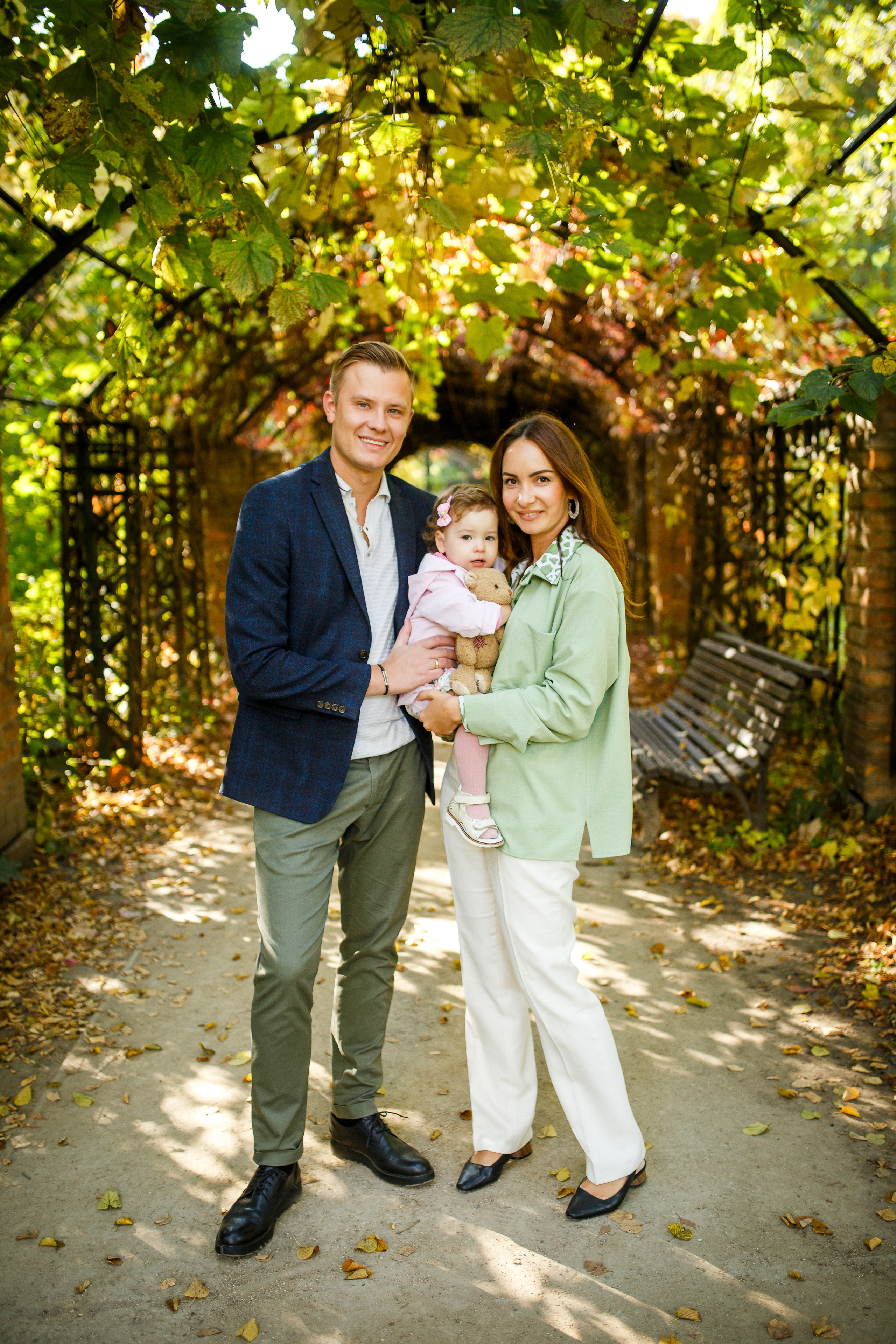 Фото прогулка Алла Даниэль и Николь в «Аптекарском огороде». Фотограф Иван Недорез