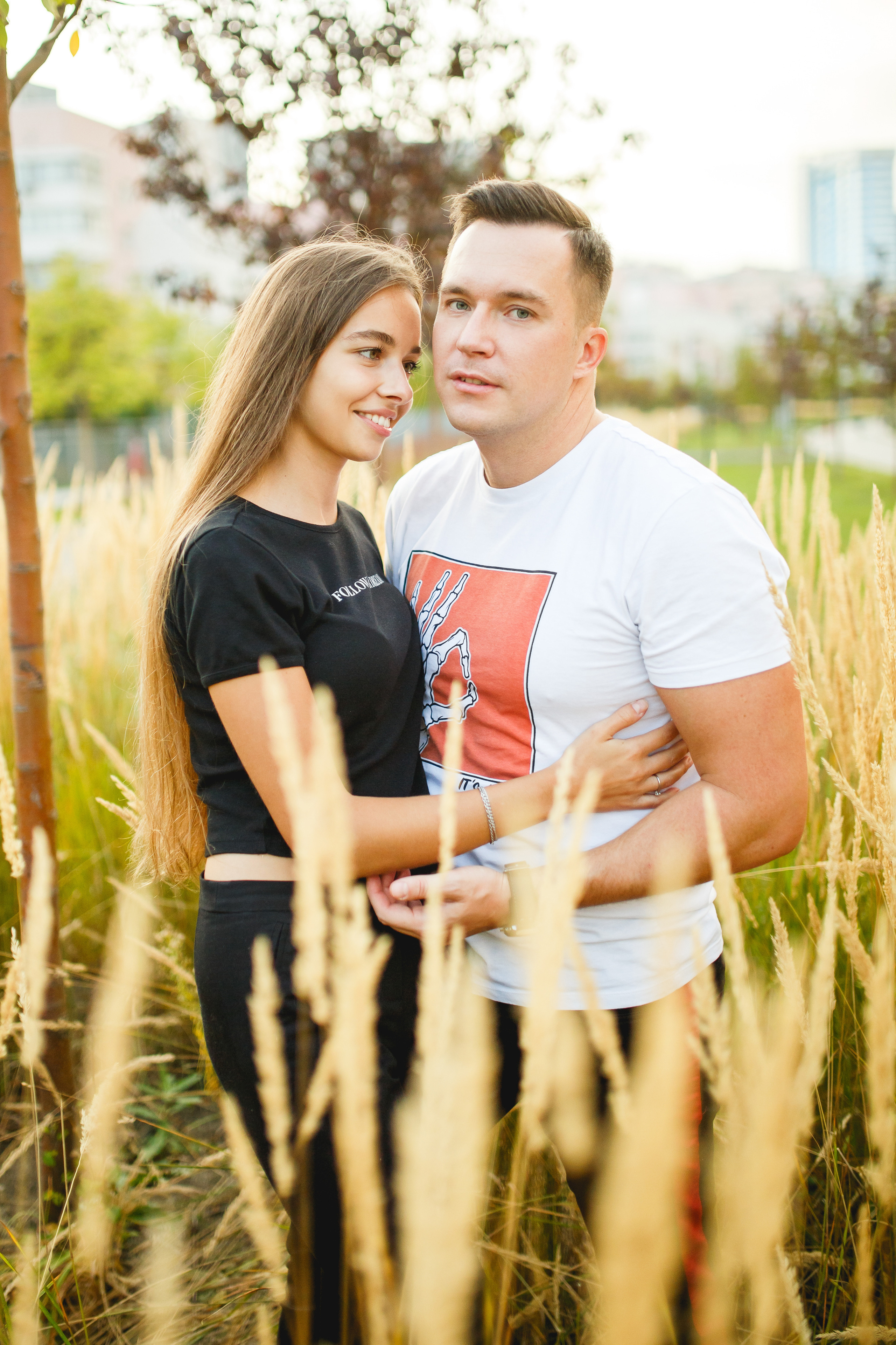 Love-Story Александра и Павел съемка на Ходынском Поле. Фотограф Иван Недорез