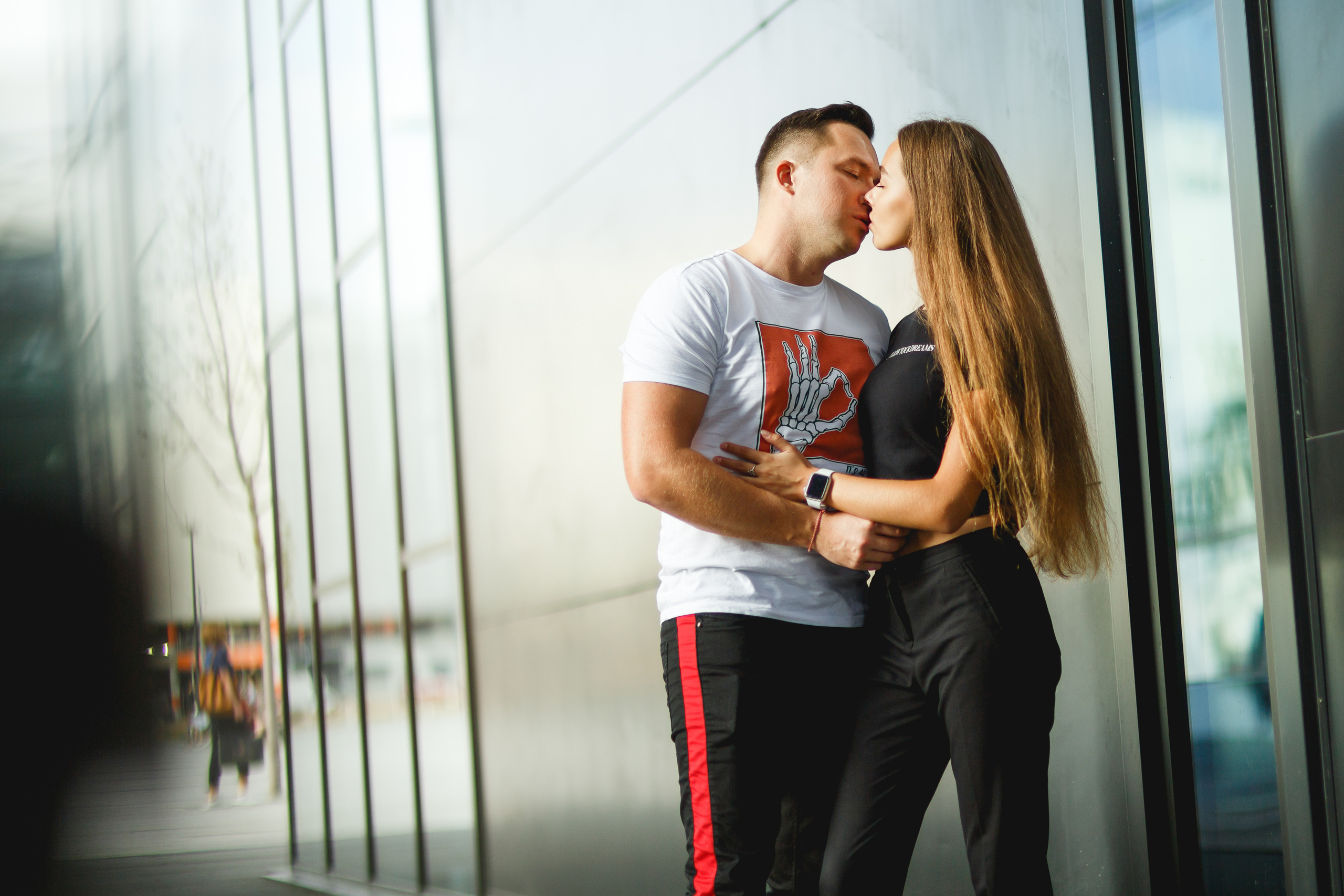 Love-Story Александра и Павел съемка на Ходынском Поле. Фотограф Иван Недорез