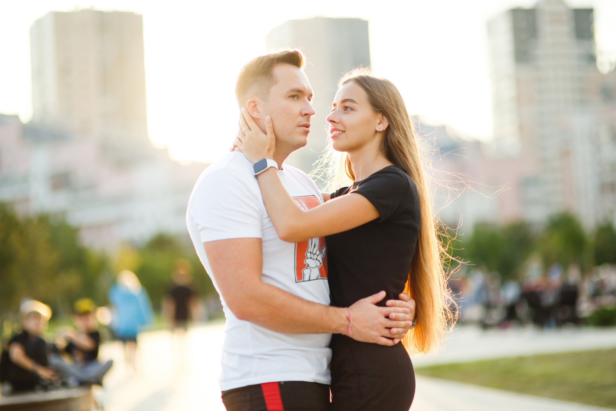 Love-Story Александра и Павел съемка на Ходынском Поле. Фотограф Иван Недорез