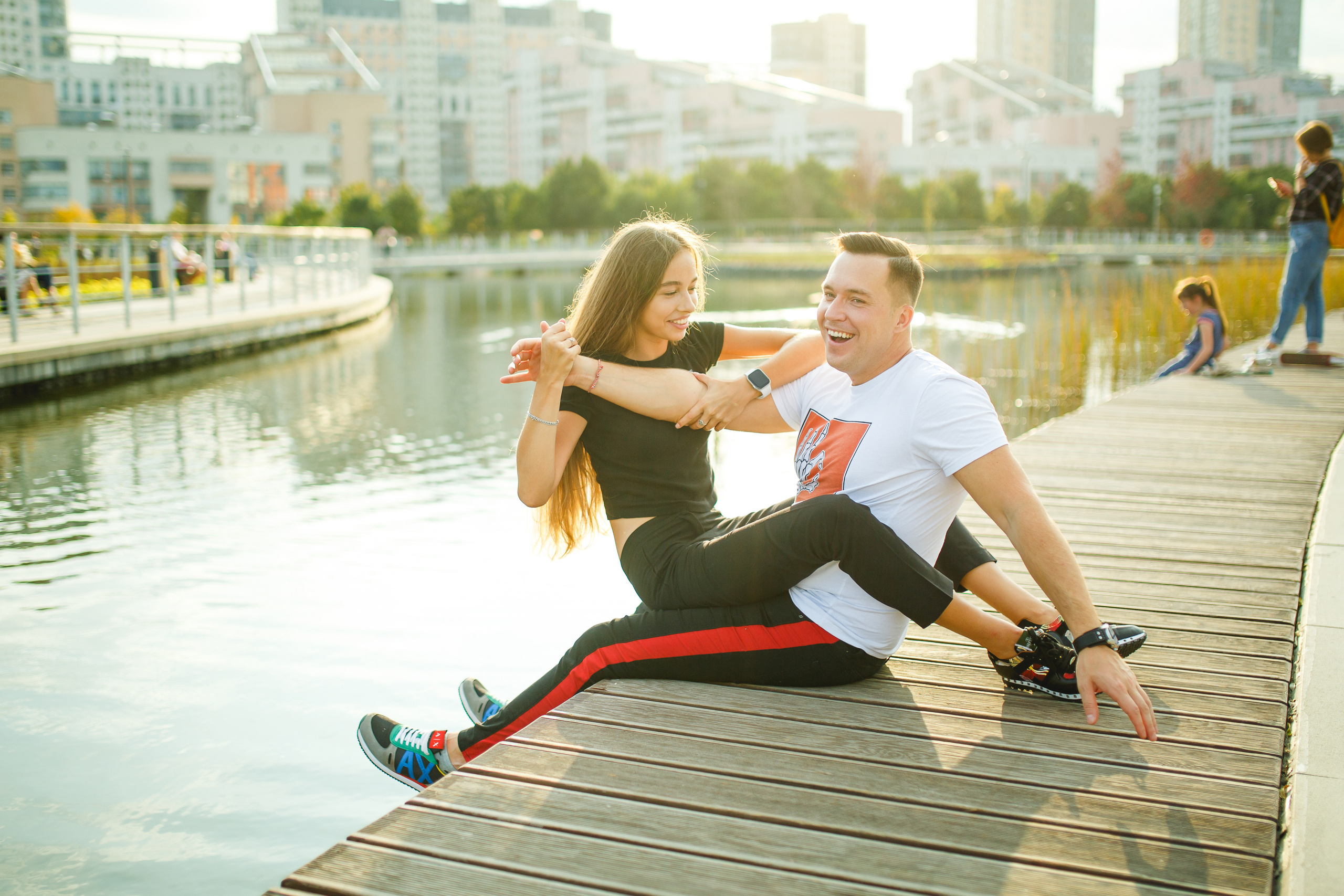 Love-Story Александра и Павел съемка на Ходынском Поле. Фотограф Иван Недорез