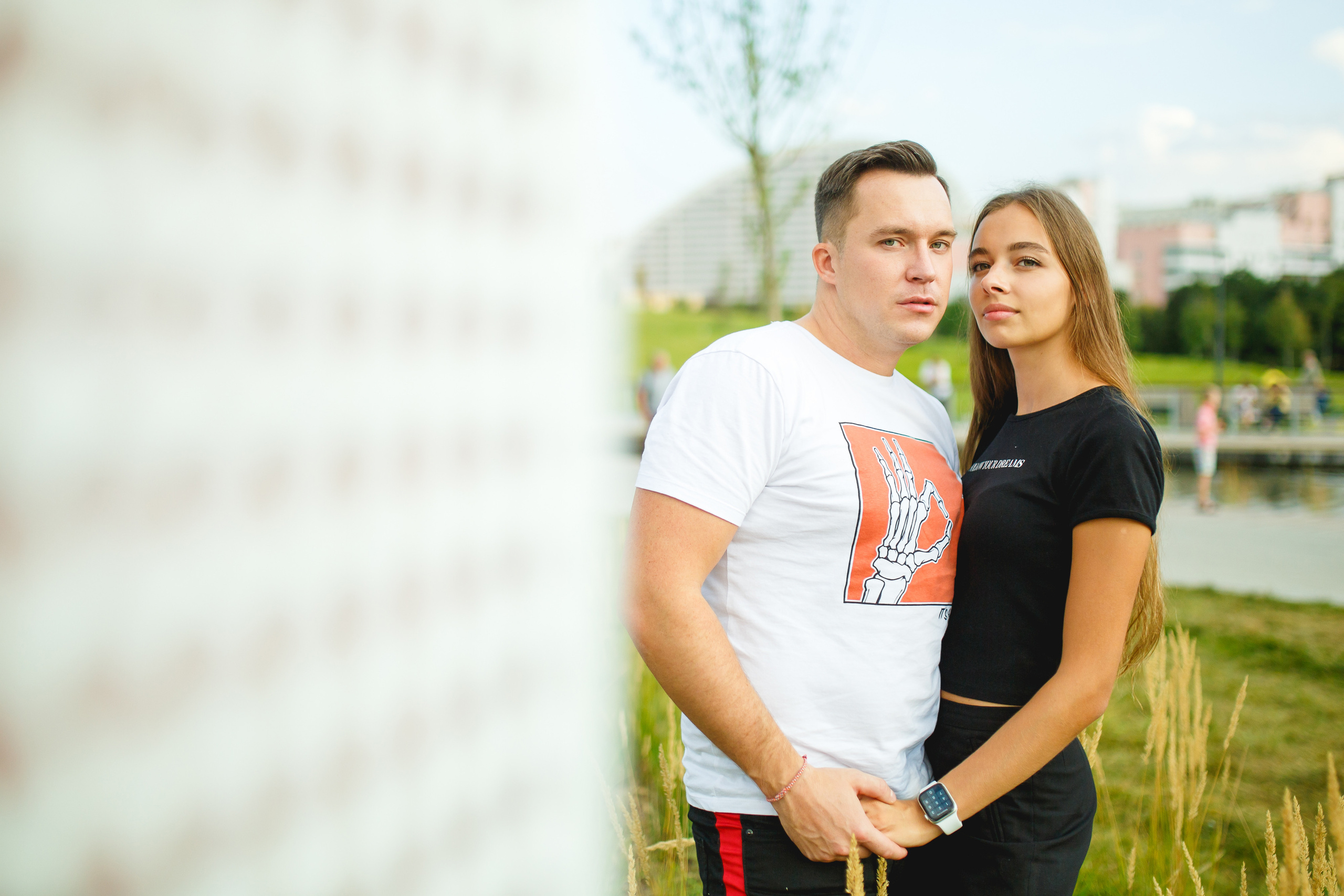 Love-Story Александра и Павел съемка на Ходынском Поле. Фотограф Иван Недорез