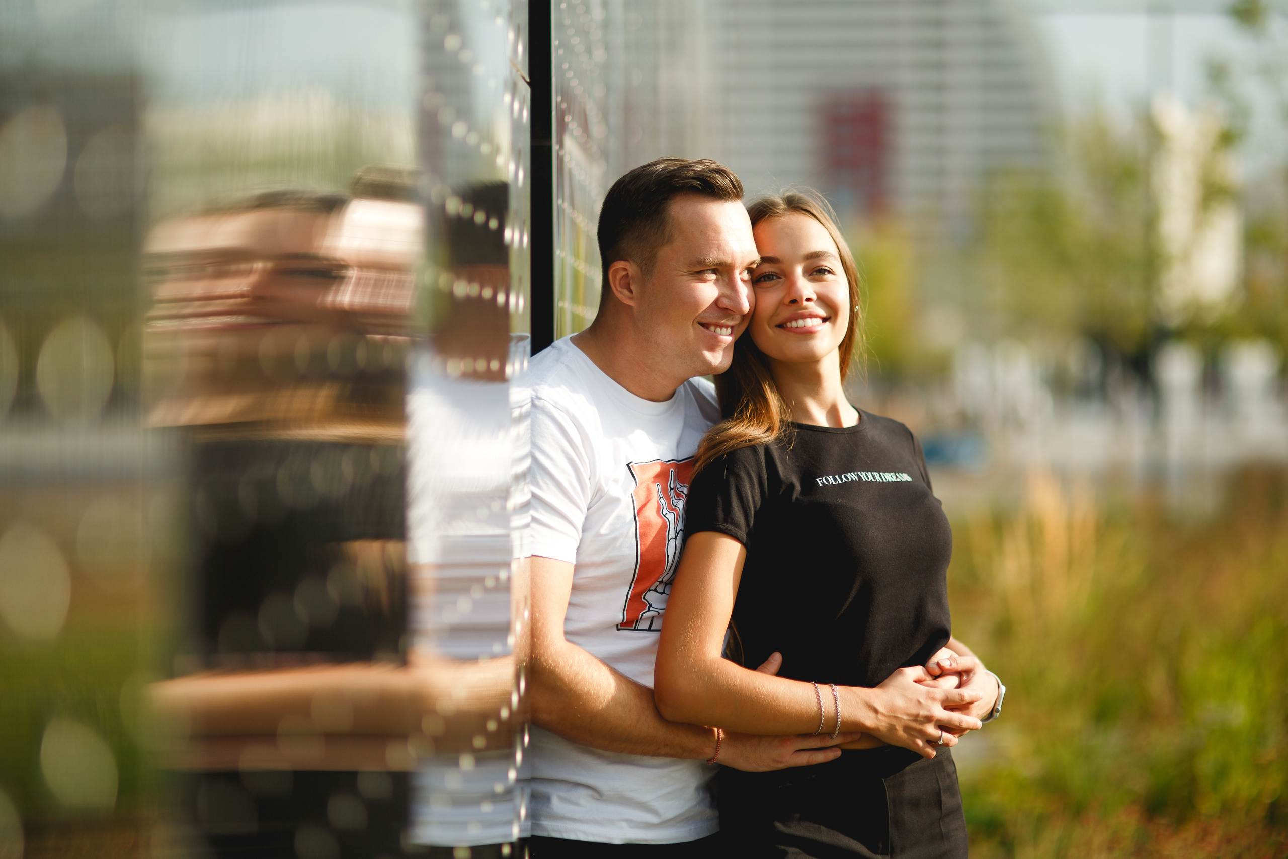 Love-Story Александра и Павел съемка на Ходынском Поле. Фотограф Иван Недорез