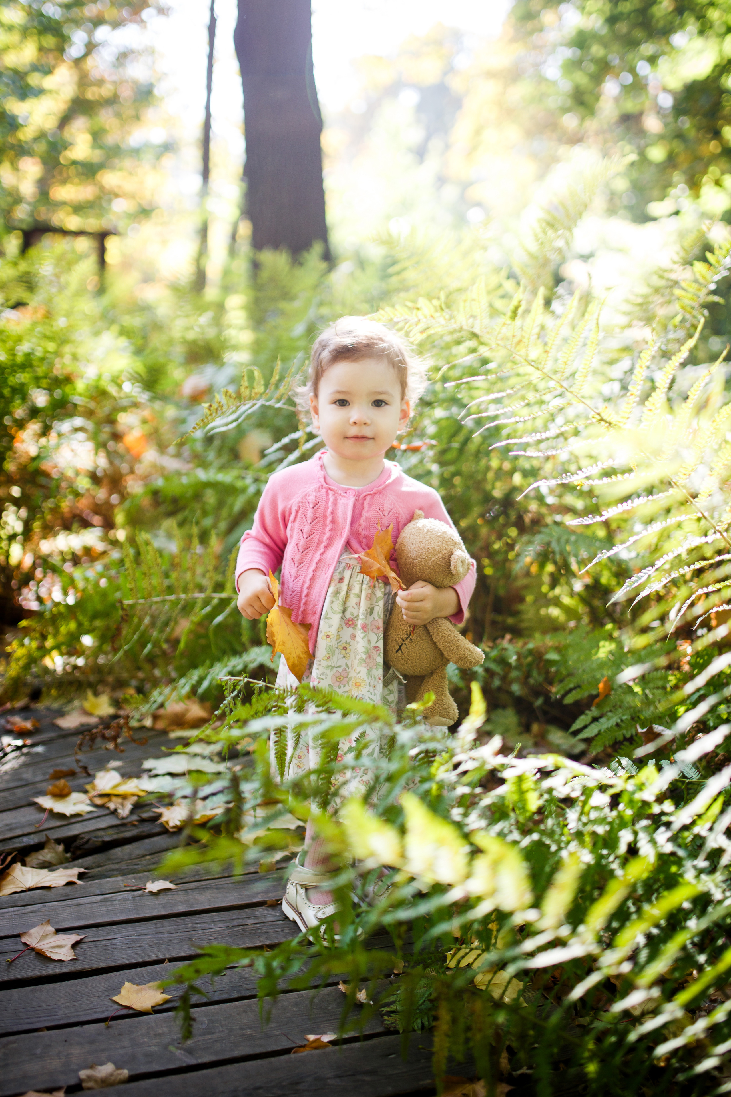 Фото прогулка Алла Даниэль и Николь в «Аптекарском огороде». Фотограф Иван Недорез