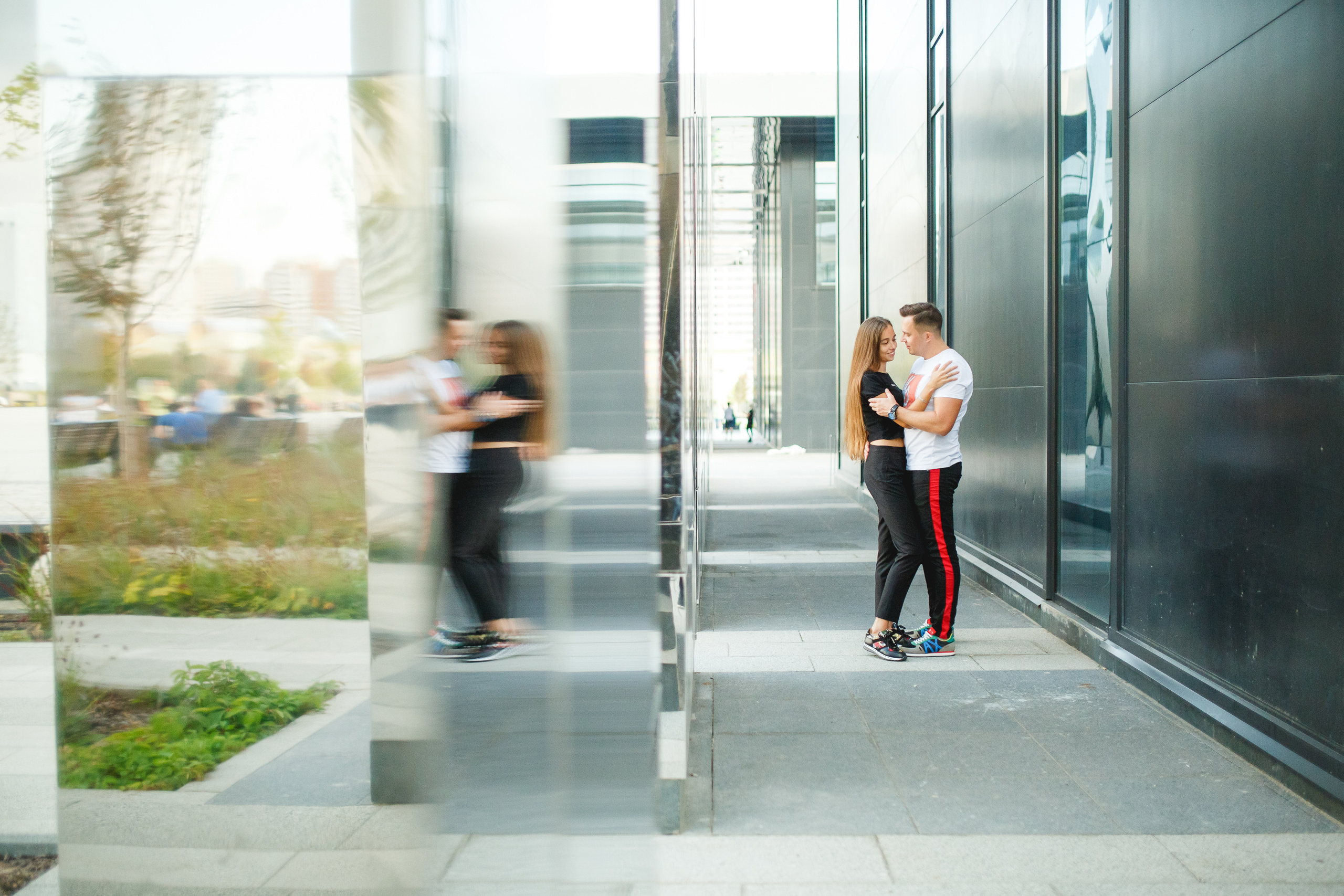 Love-Story Александра и Павел съемка на Ходынском Поле. Фотограф Иван Недорез
