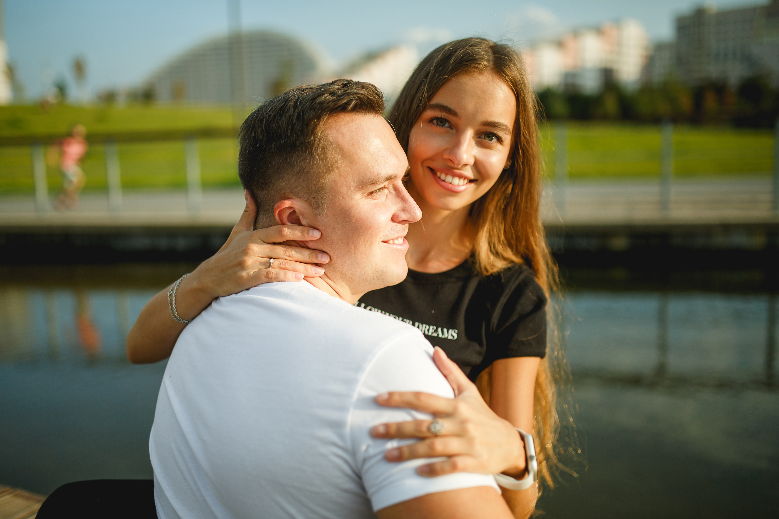 Love-Story Александра и Павел съемка на Ходынском Поле. Фотограф Иван Недорез