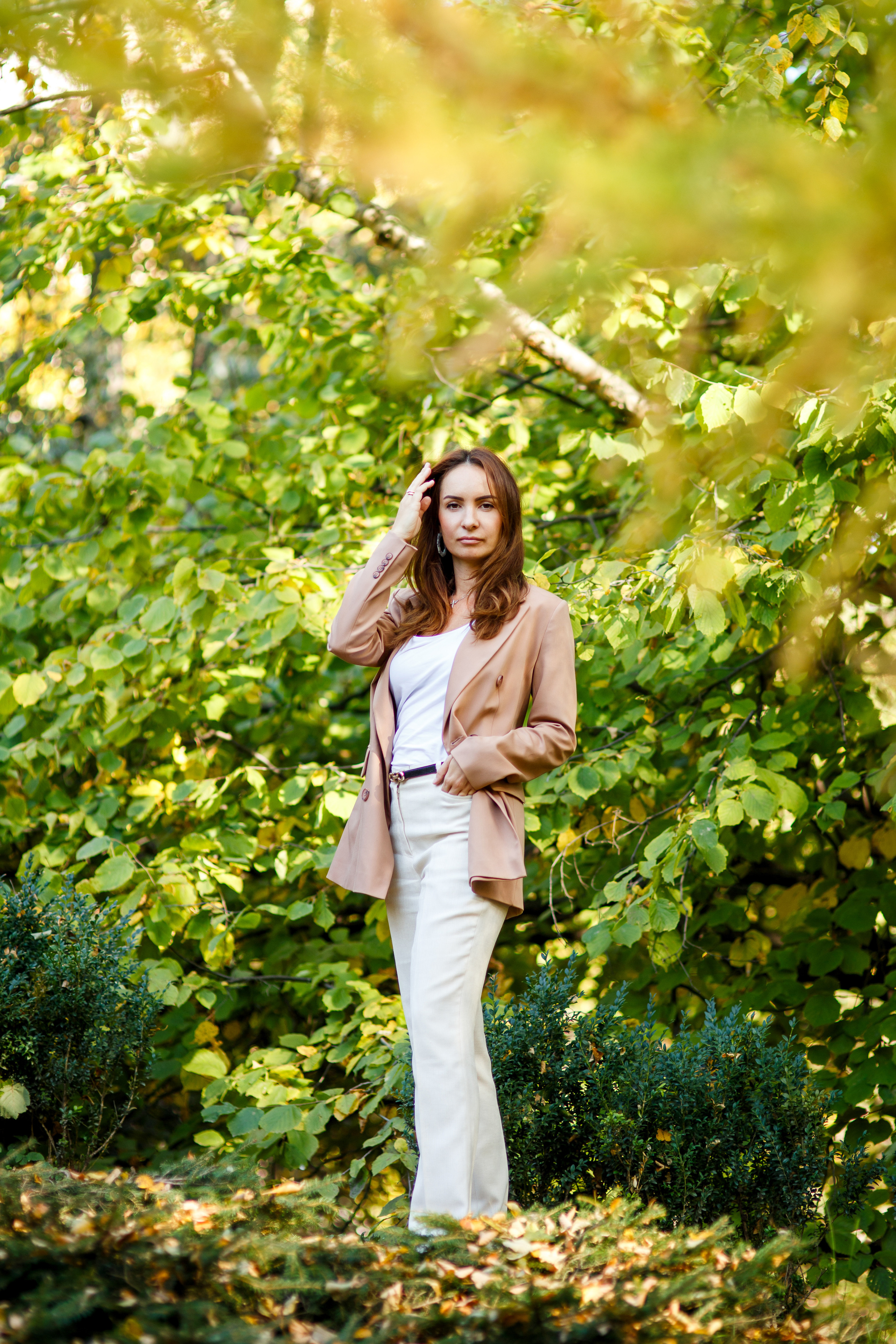 Фото прогулка Алла Даниэль и Николь в «Аптекарском огороде». Фотограф Иван Недорез