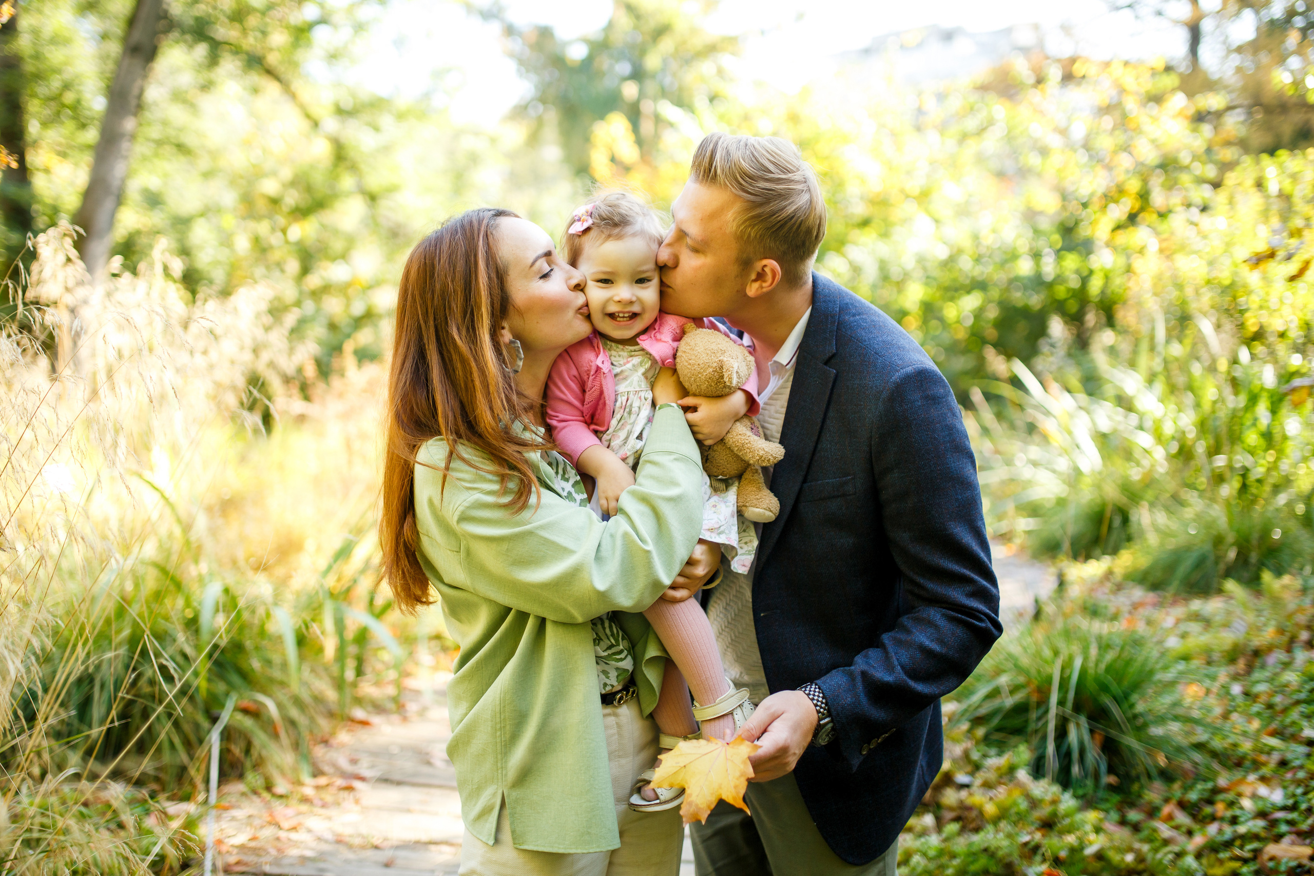 Фото прогулка Алла Даниэль и Николь в «Аптекарском огороде». Фотограф Иван Недорез