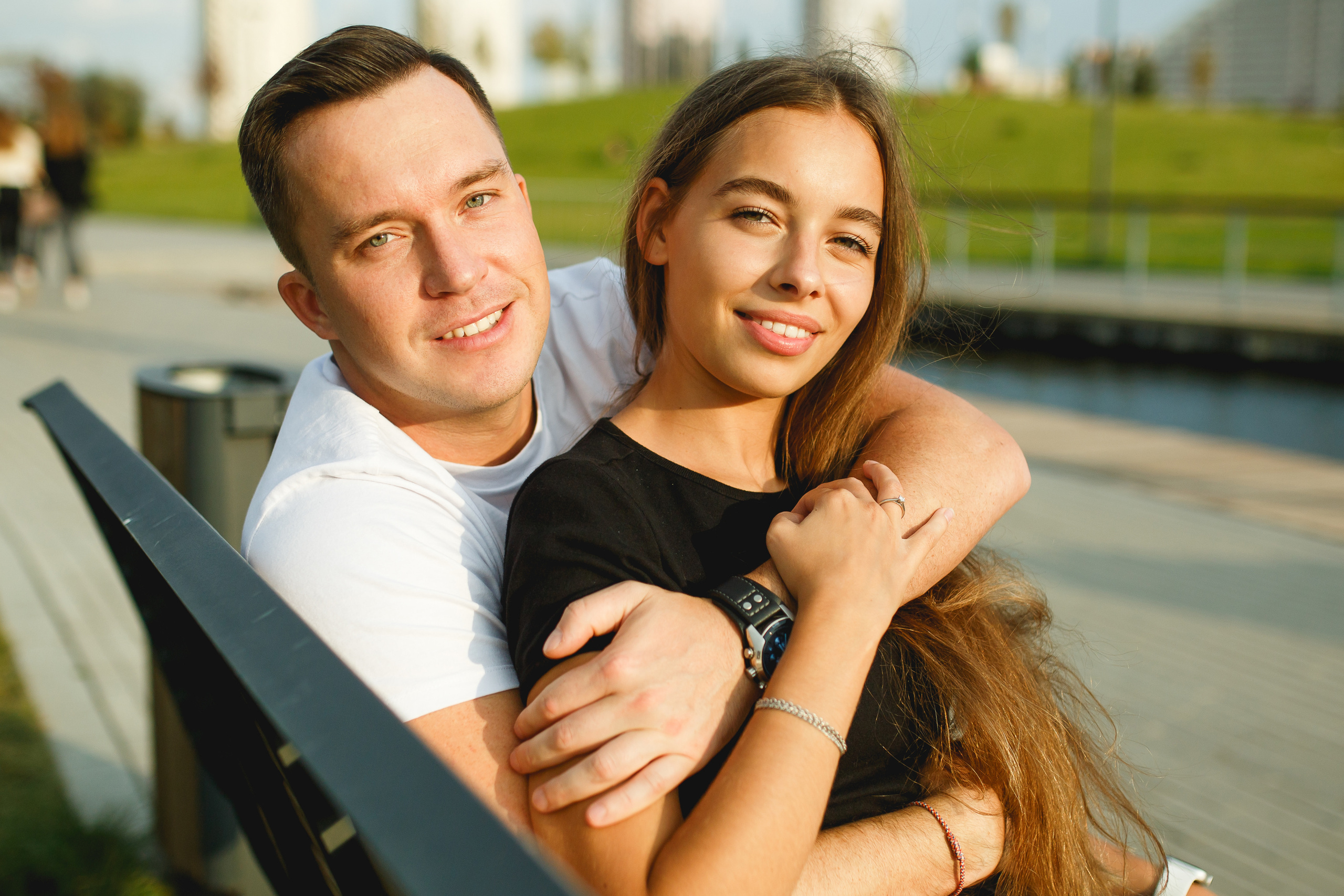 Love-Story Александра и Павел съемка на Ходынском Поле. Фотограф Иван Недорез