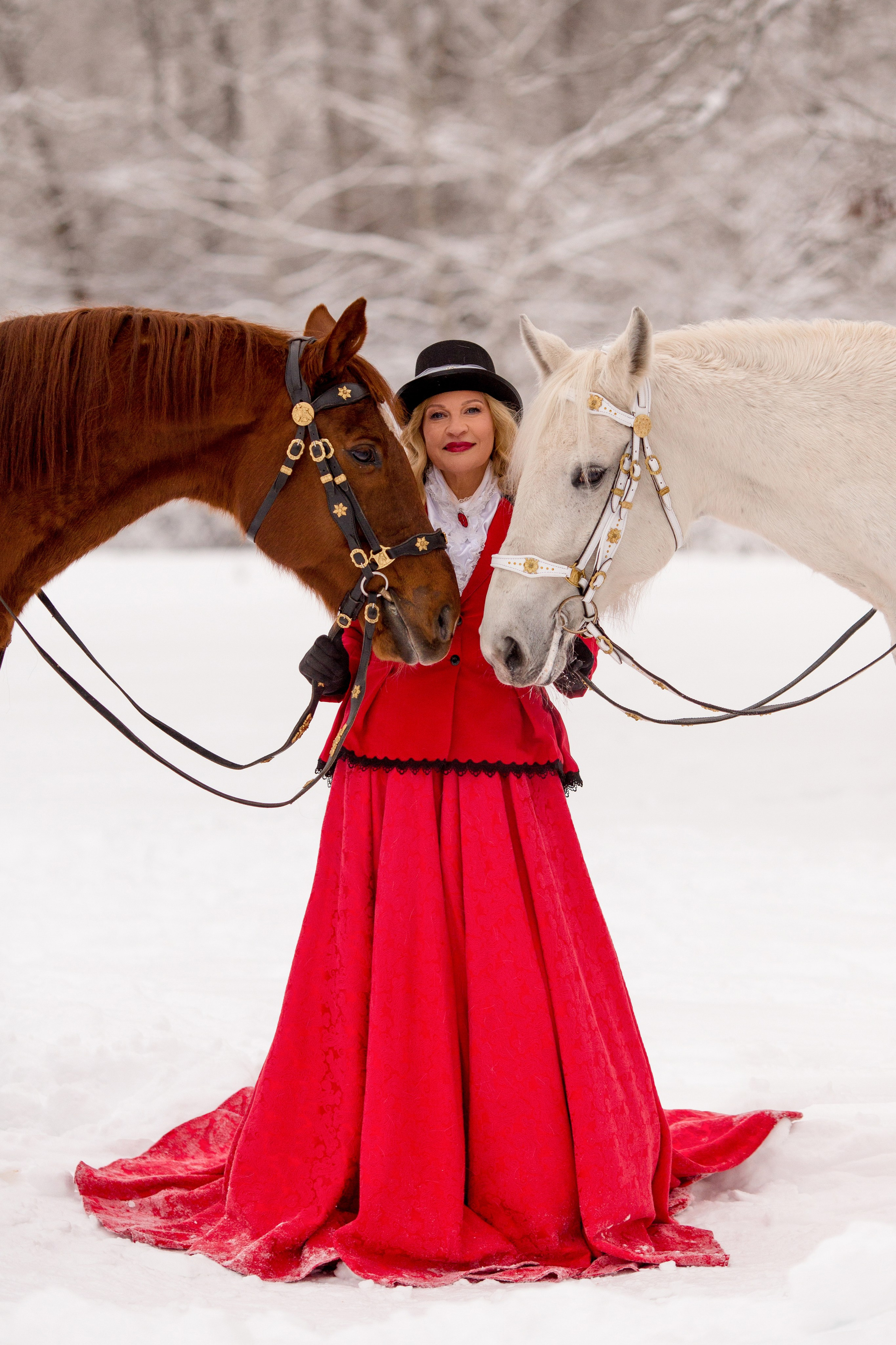 Зимняя фотосессия у замка БИП