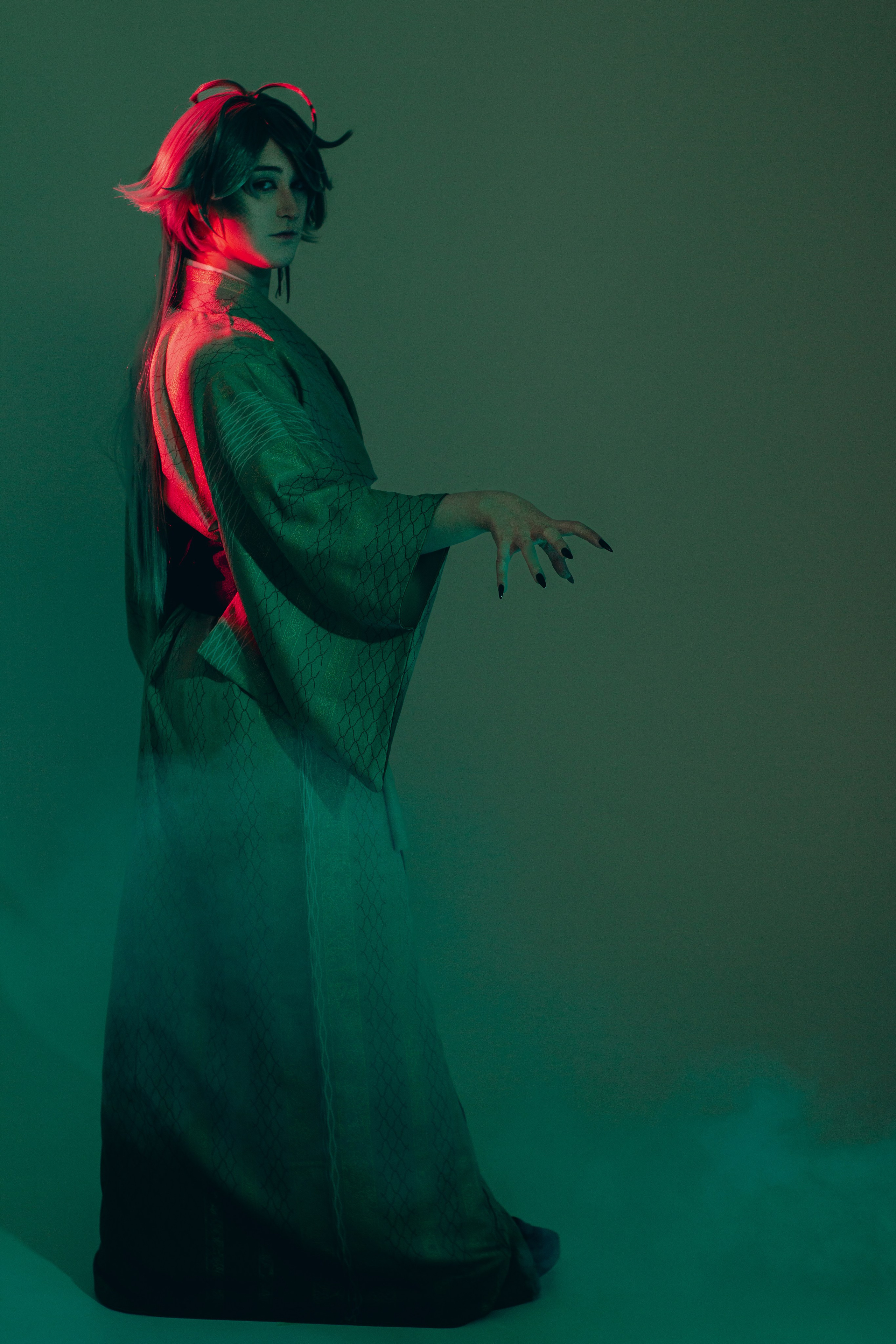 Alhaitham (Genshin Impact, Dragon in kimono AU), Магадан 2024. Фотограф NotSilver