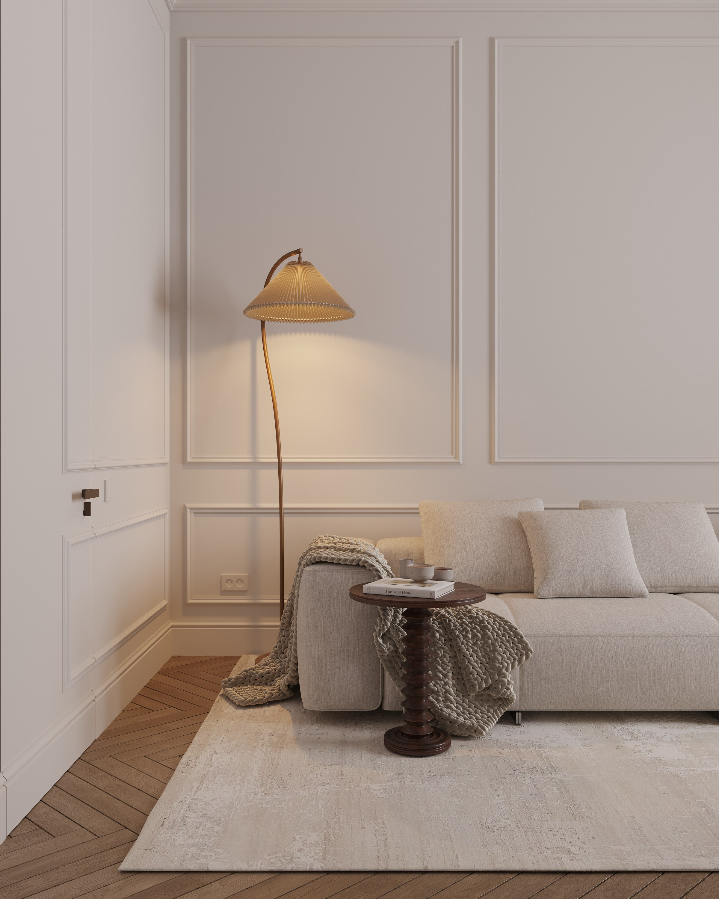 WINTER OFFICE. 3d визуализатор Анастасия Науменко