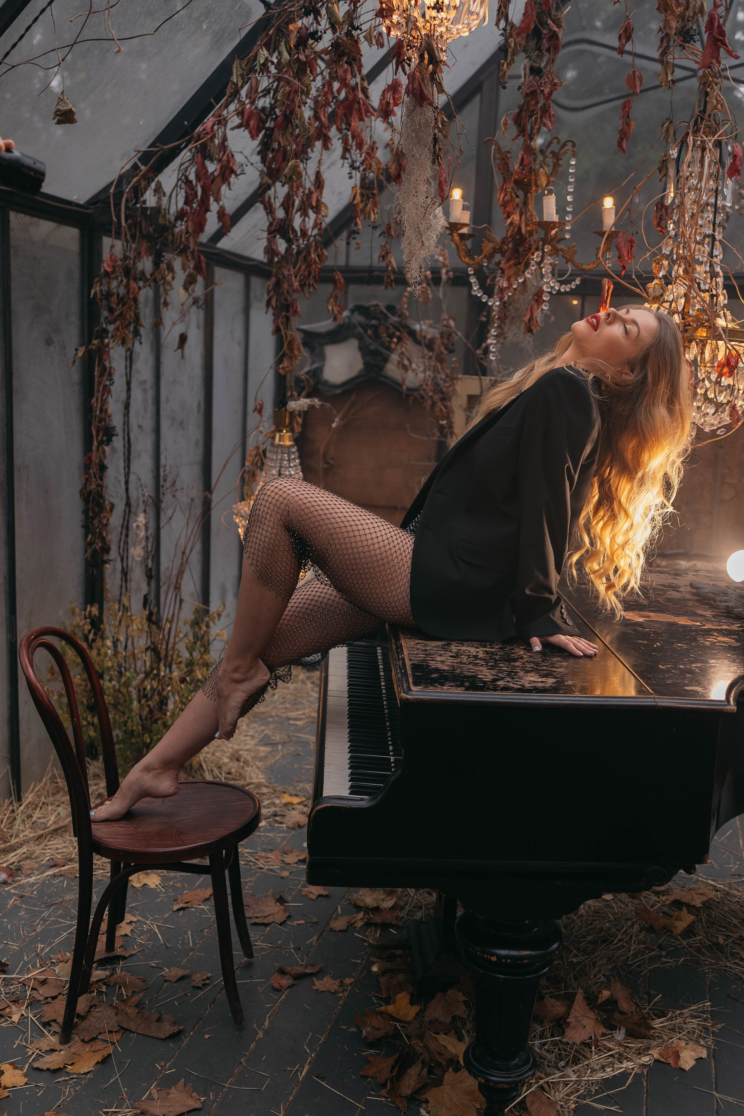 Ира в оранжереи. Фотограф в Твери Лагодная Яна