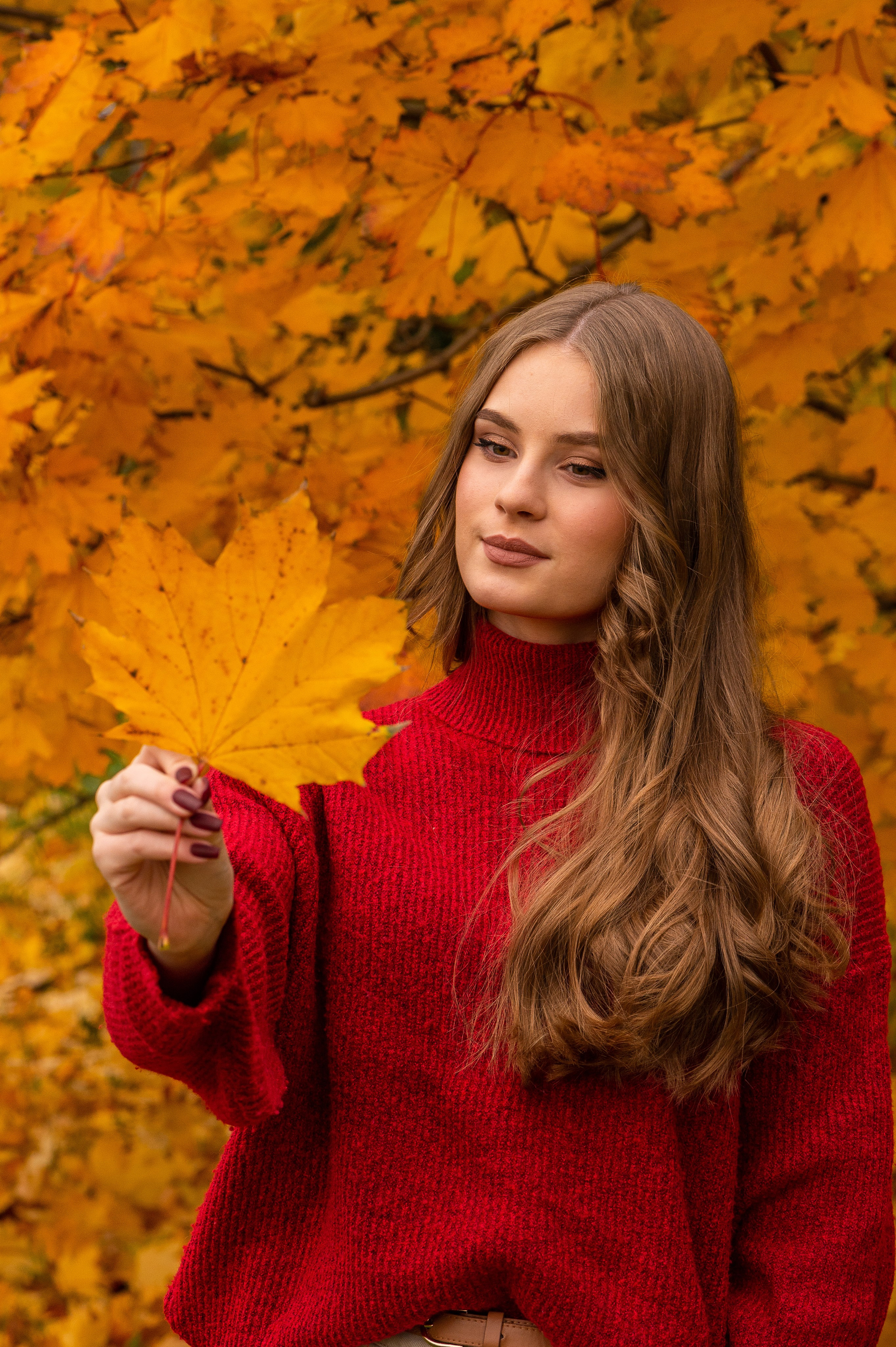 Осенняя фотосессия для Вероники. Фотосессии в Москве, женский и семейный фотограф Юлия Михайленко