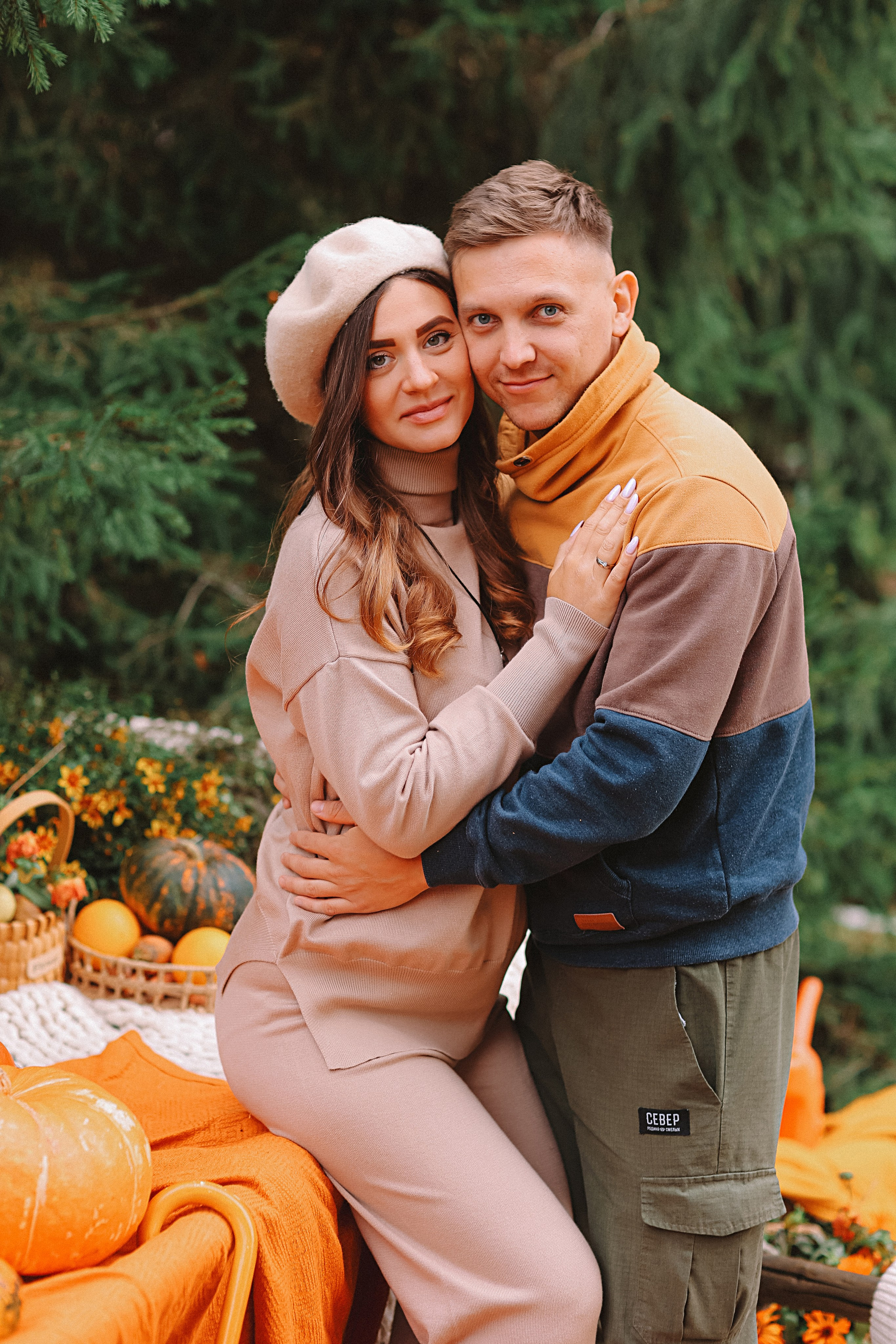 Тыквы. Семейный фотограф Тюмень, фотограф на роды Салмина Мария