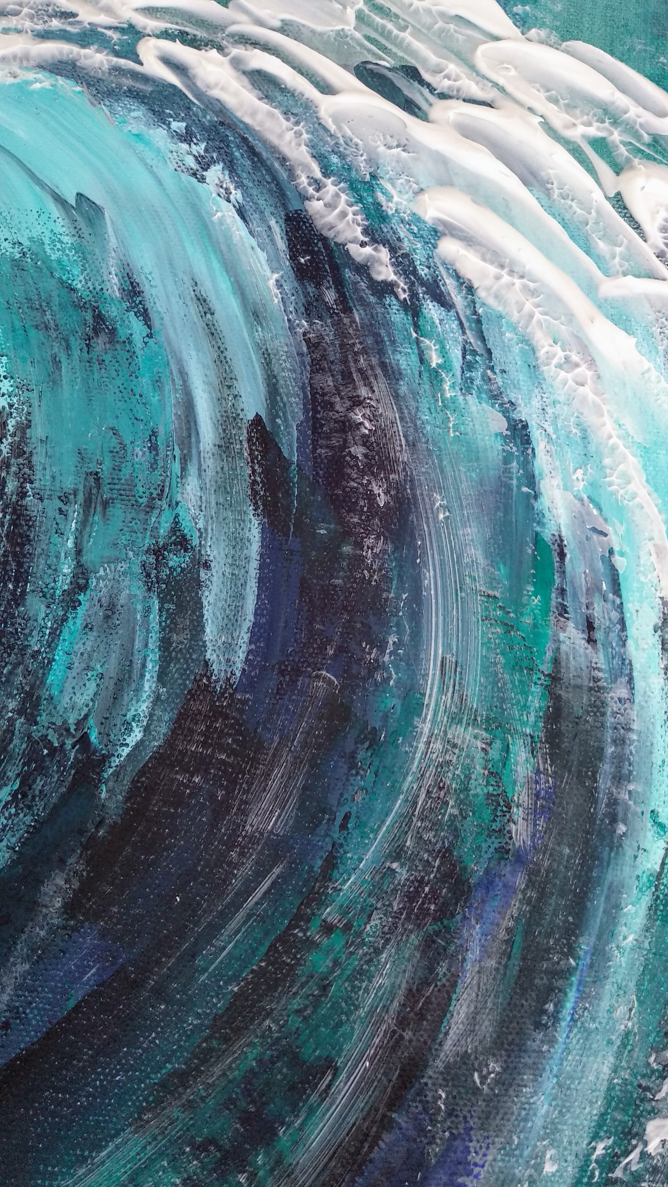 Абстракция. Художник Анастасия Кисткина, Петербург