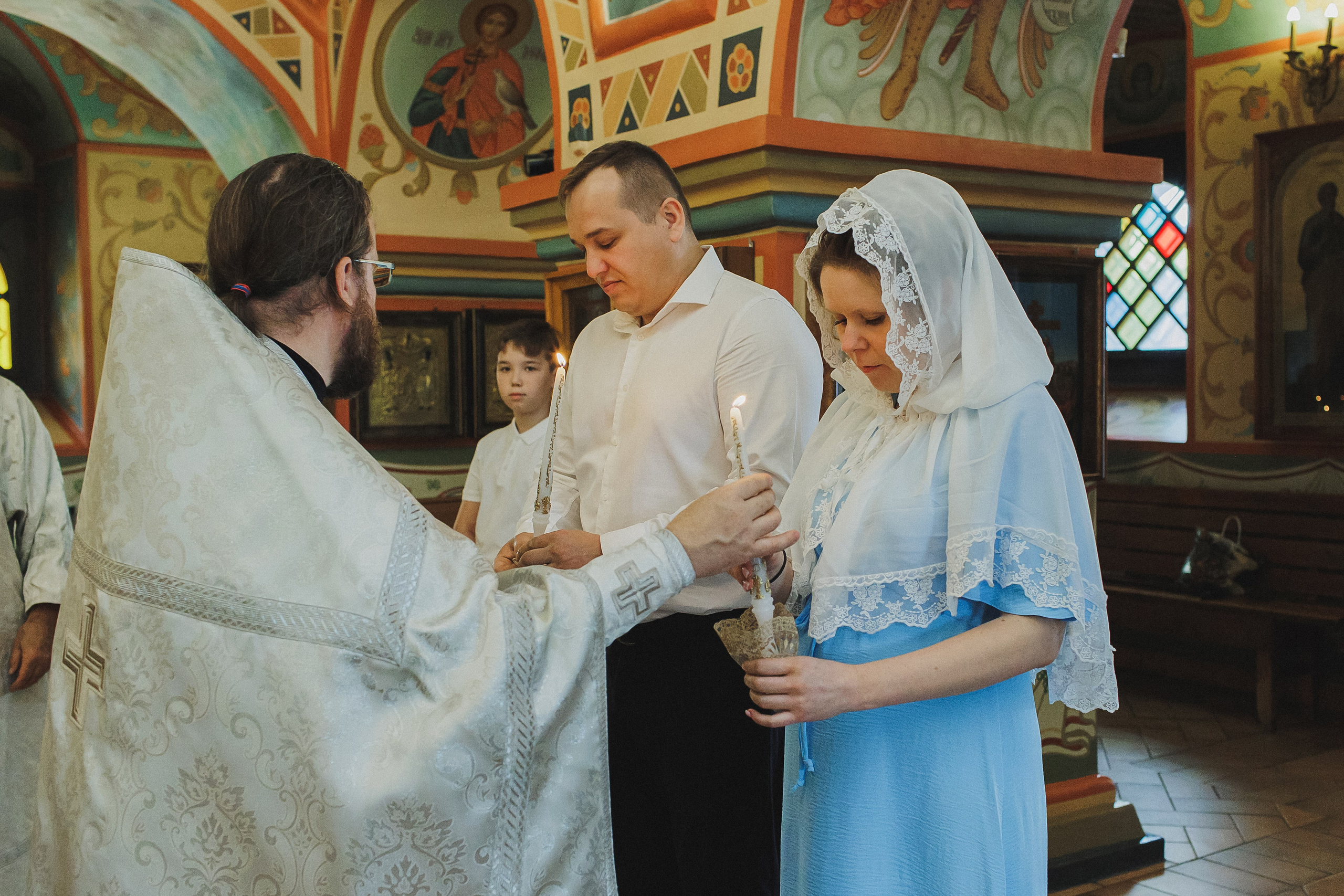 Фотосессия таинства венчания в Люберцах. Фотограф в Москве и Люберцах Анна Ушакова