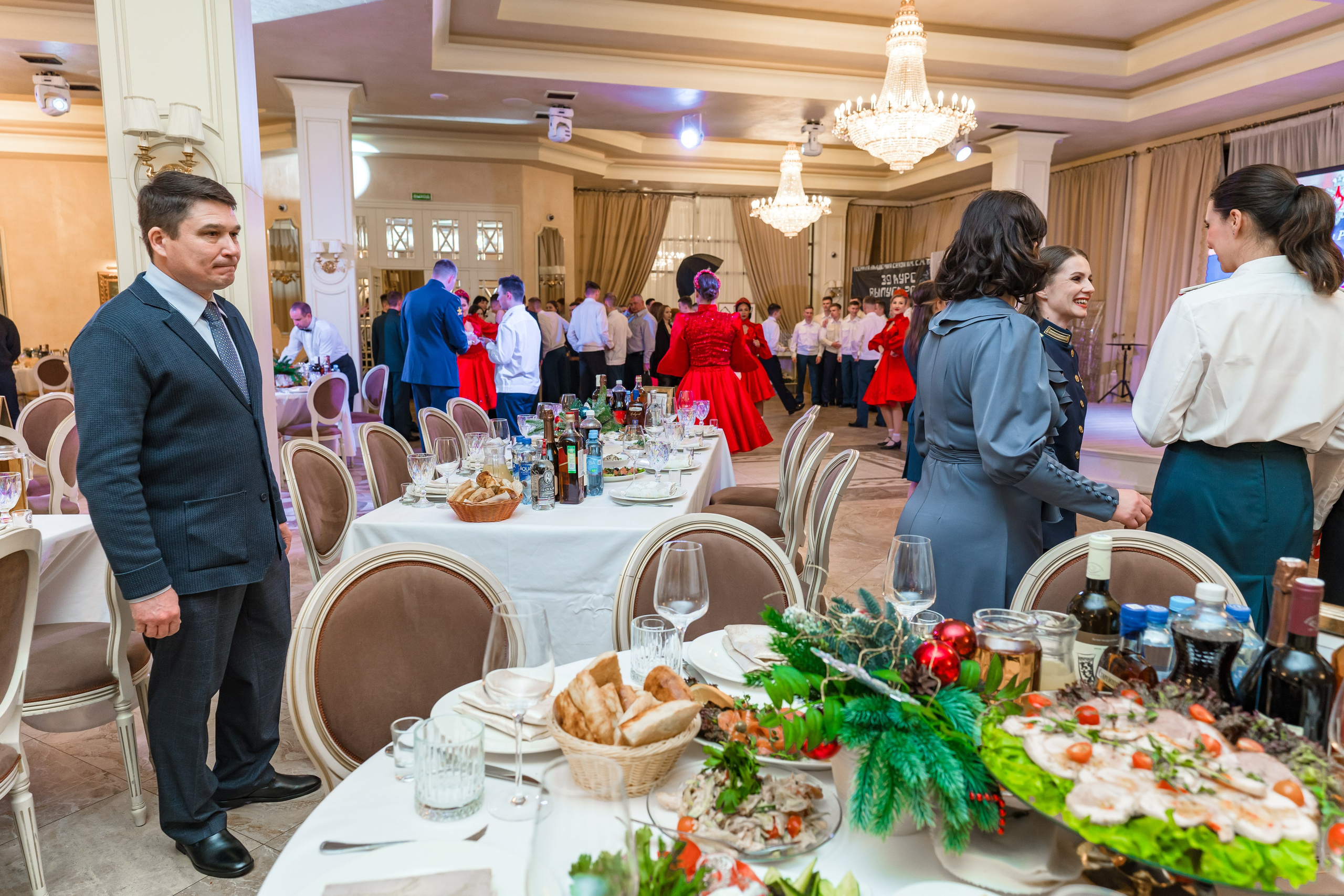 Фотосъемка выпуска военной академии и вручение дипломов