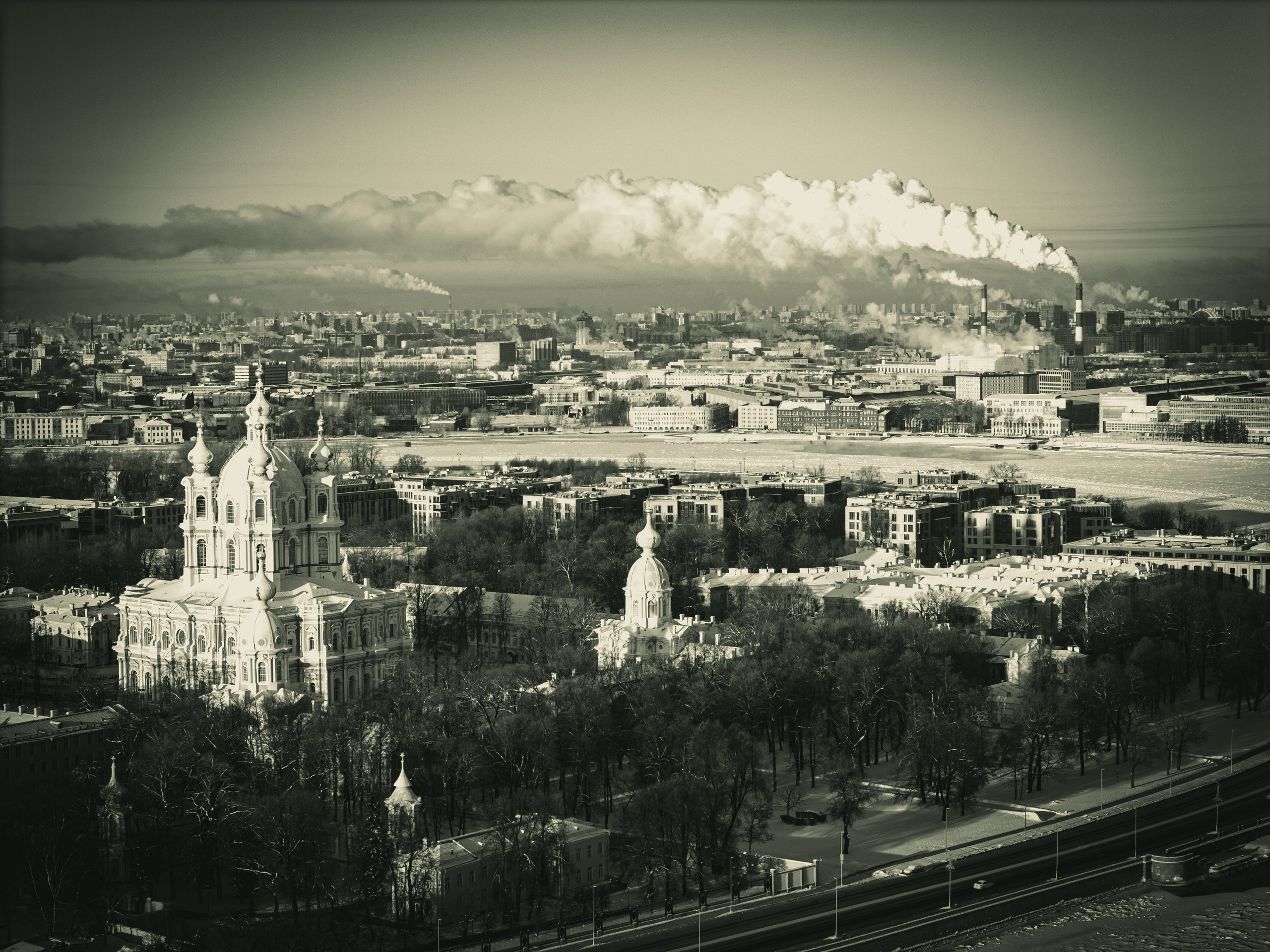 Аэросъемка / съемка с квадрокоптера. Студия визуального контента в Санкт-Петербурге и Москве