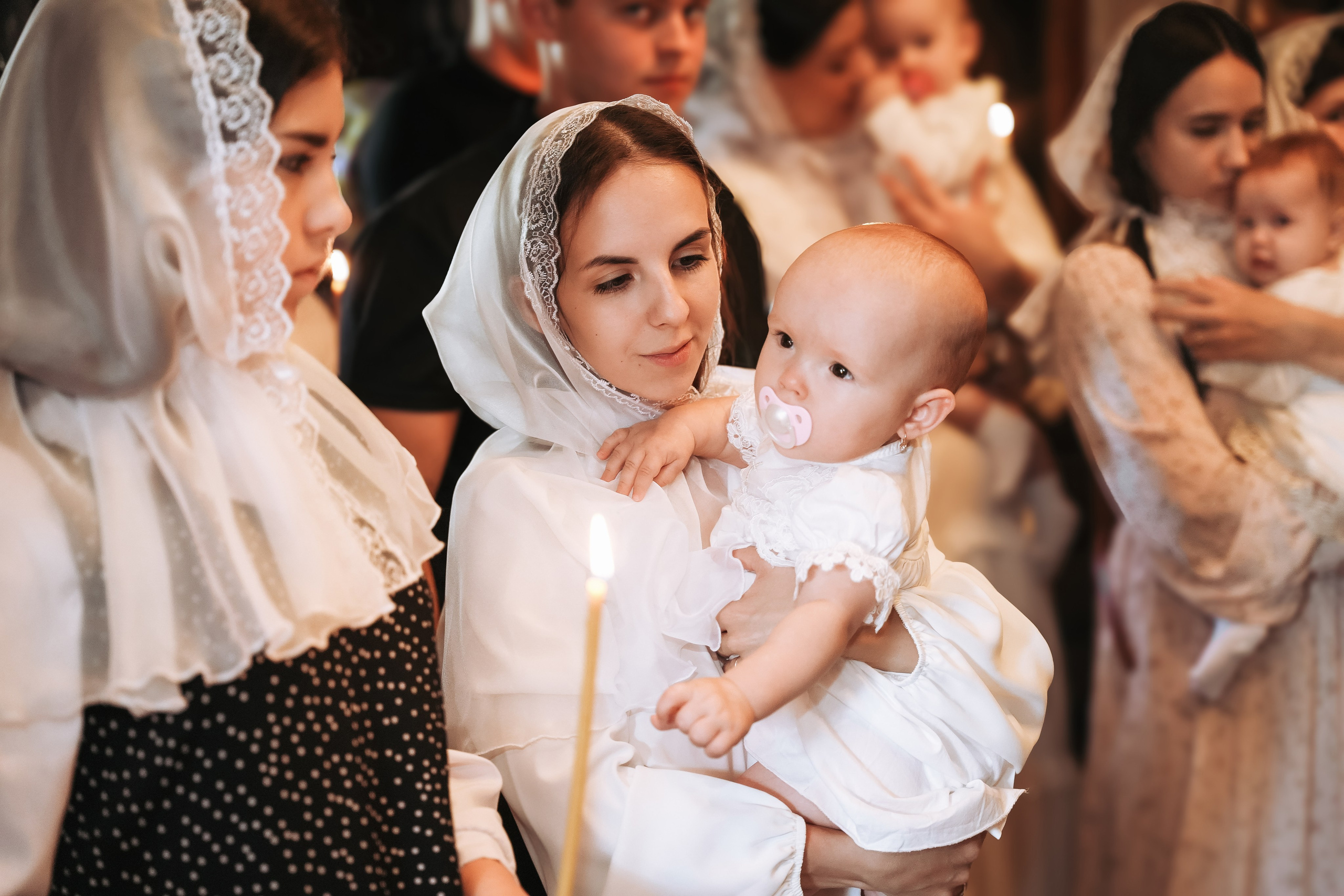 Крещение Есении. Семейный и свадебный фотограф в Ульяновске Арина Авдеева