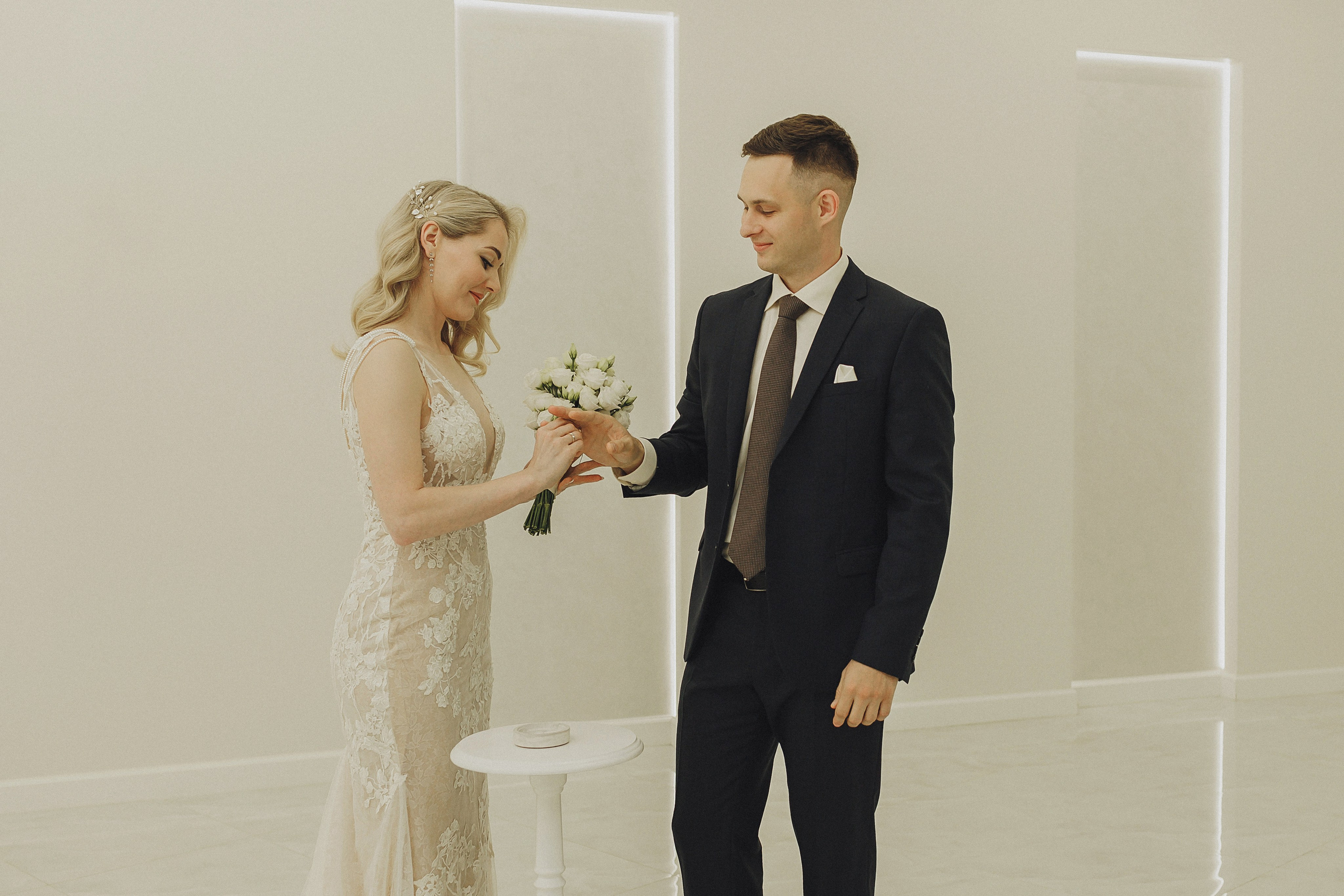 Свадебная фотосессия в Таганском ЗАГСе и Кусково. Фотограф в Москве и Люберцах Анна Ушакова