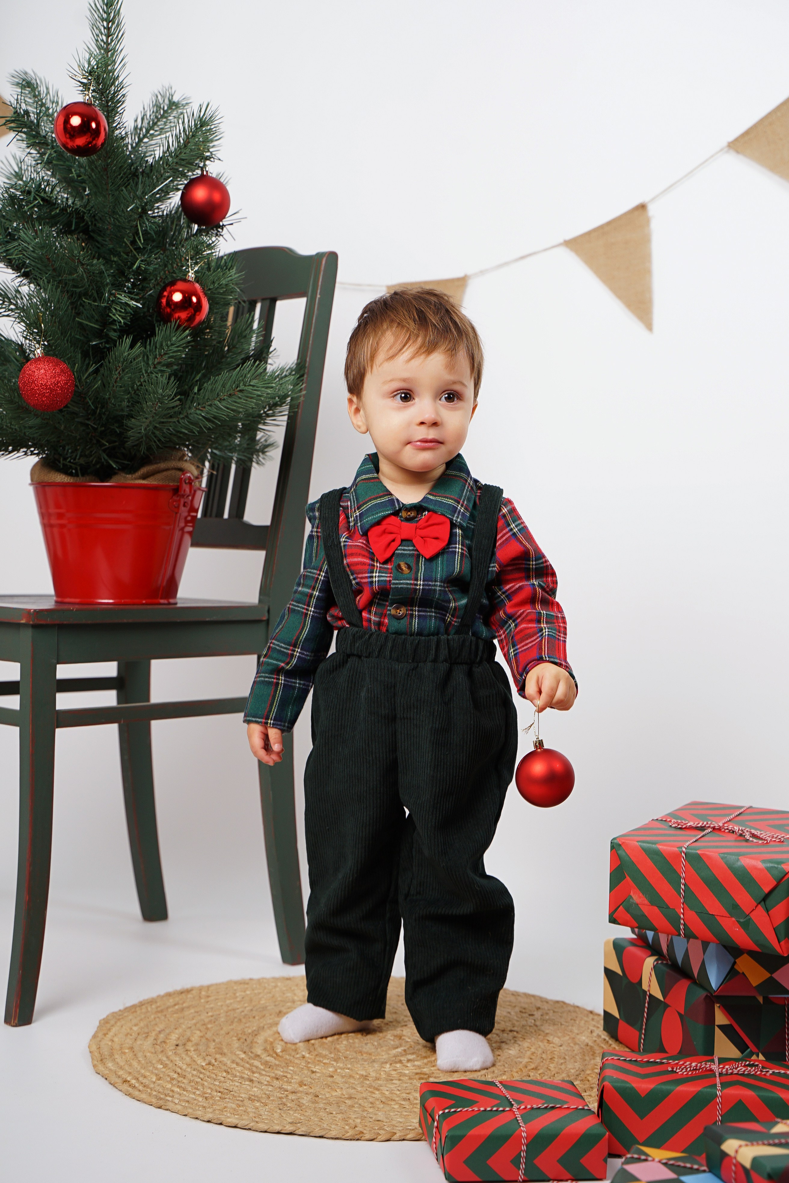 Новогдняя светлая. Студия детской фотографии