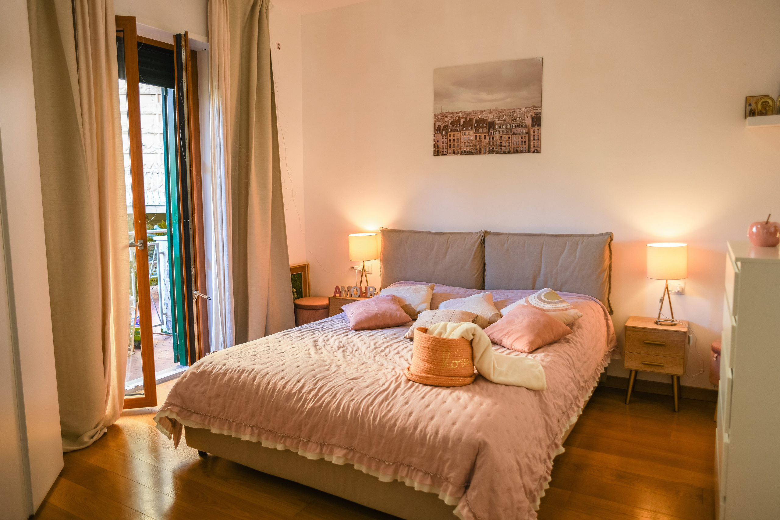 Airbnb in Rapallo. Photographer Vasilisa Gordeeva