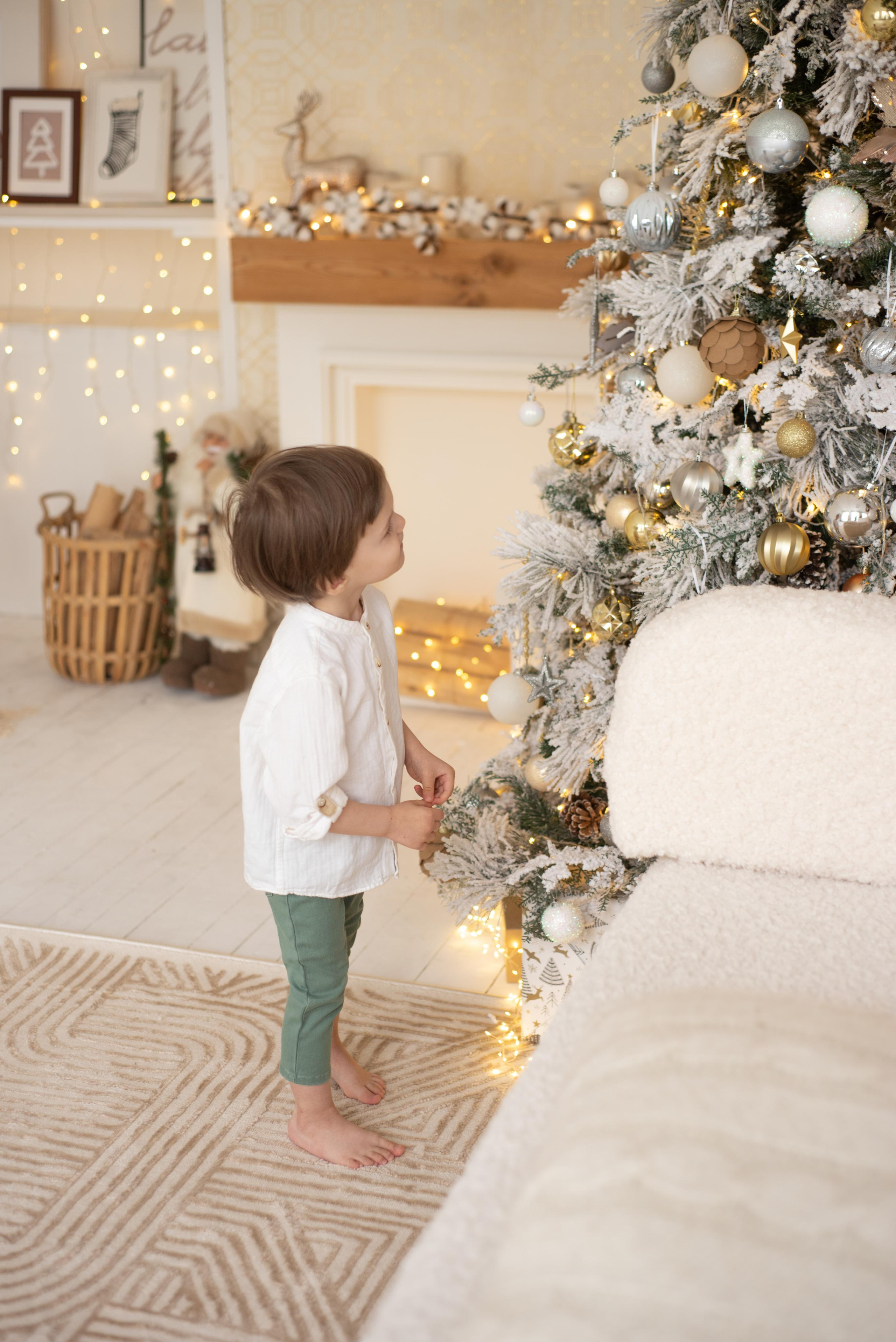 Новогодние съемки в фотостудии Рояль. Даня и Катя. Фотограф новорожденных, семейный детский в Тюмени Татьяна Морозова