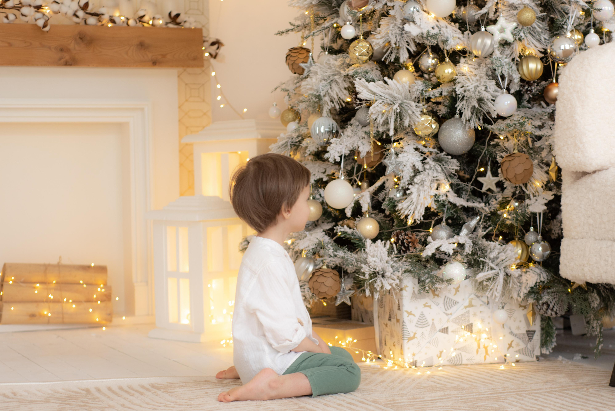 Новогодние съемки в фотостудии Рояль. Даня и Катя. Фотограф новорожденных, семейный детский в Тюмени Татьяна Морозова