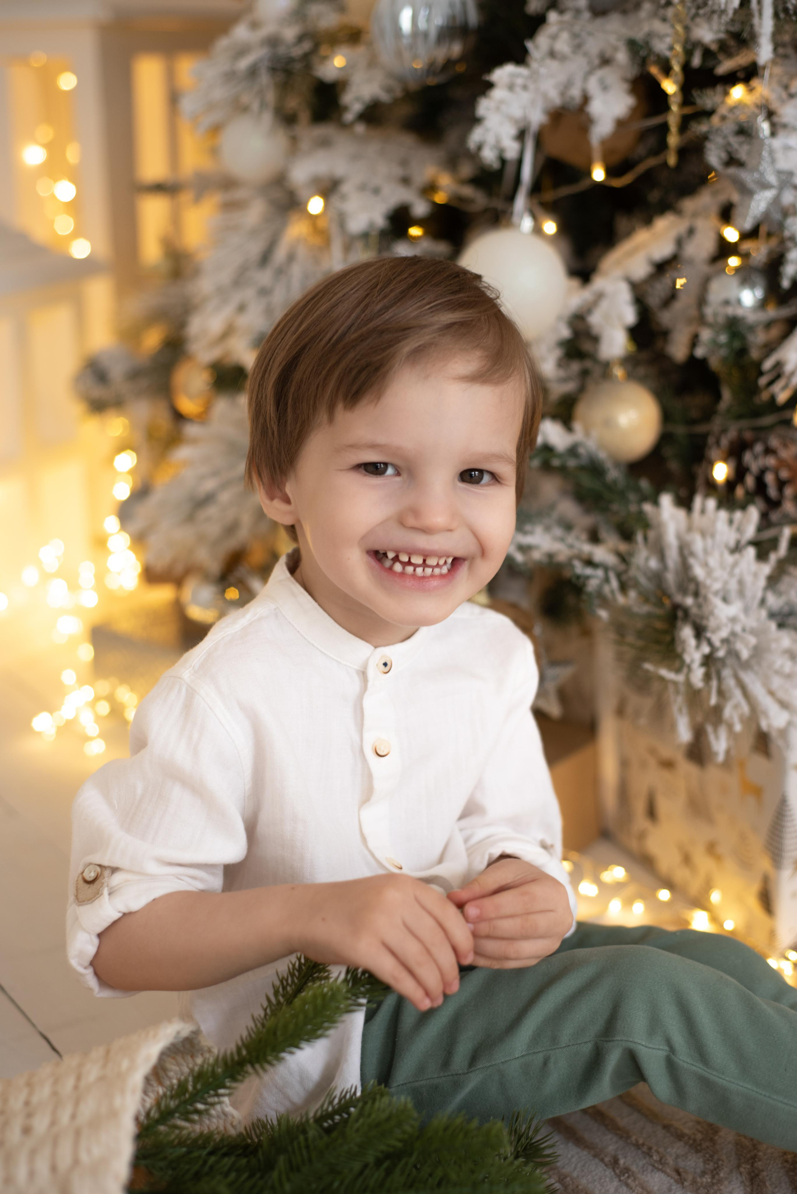 Новогодние съемки в фотостудии Рояль. Даня и Катя. Фотограф новорожденных, семейный детский в Тюмени Татьяна Морозова