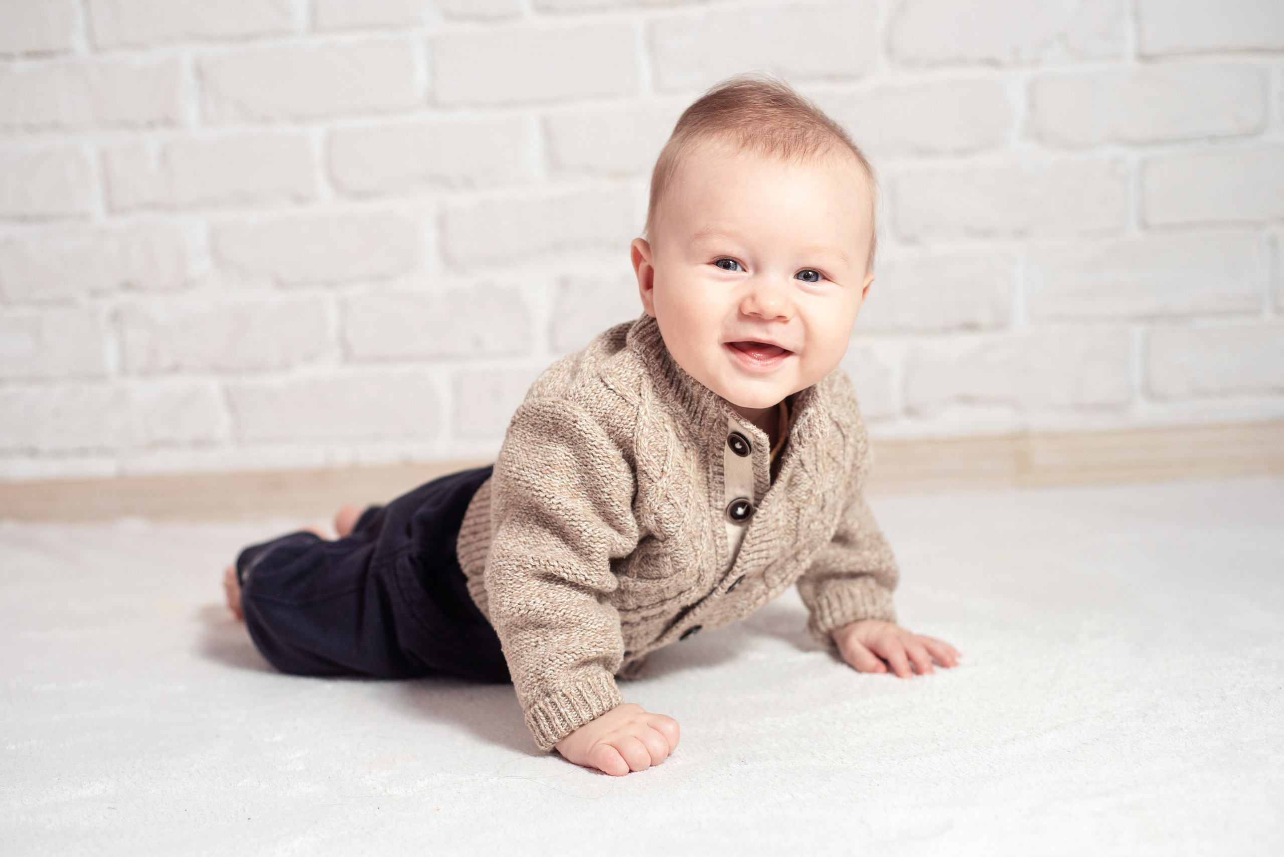 Съемка малышей 6-8 месяцев. Фотограф новорожденных, семейный детский в Тюмени Татьяна Морозова