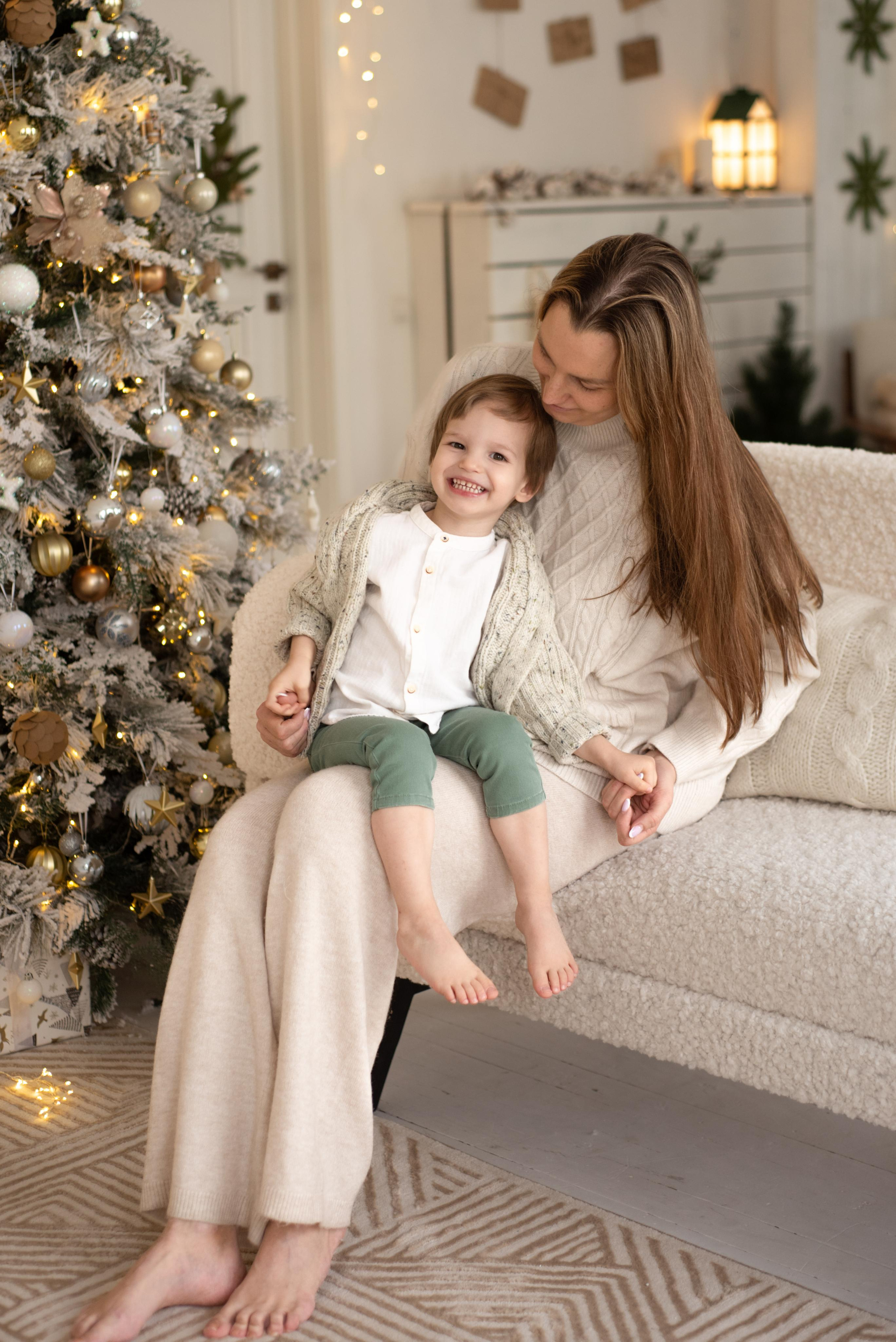 Новогодние съемки в фотостудии Рояль. Даня и Катя. Фотограф новорожденных, семейный детский в Тюмени Татьяна Морозова