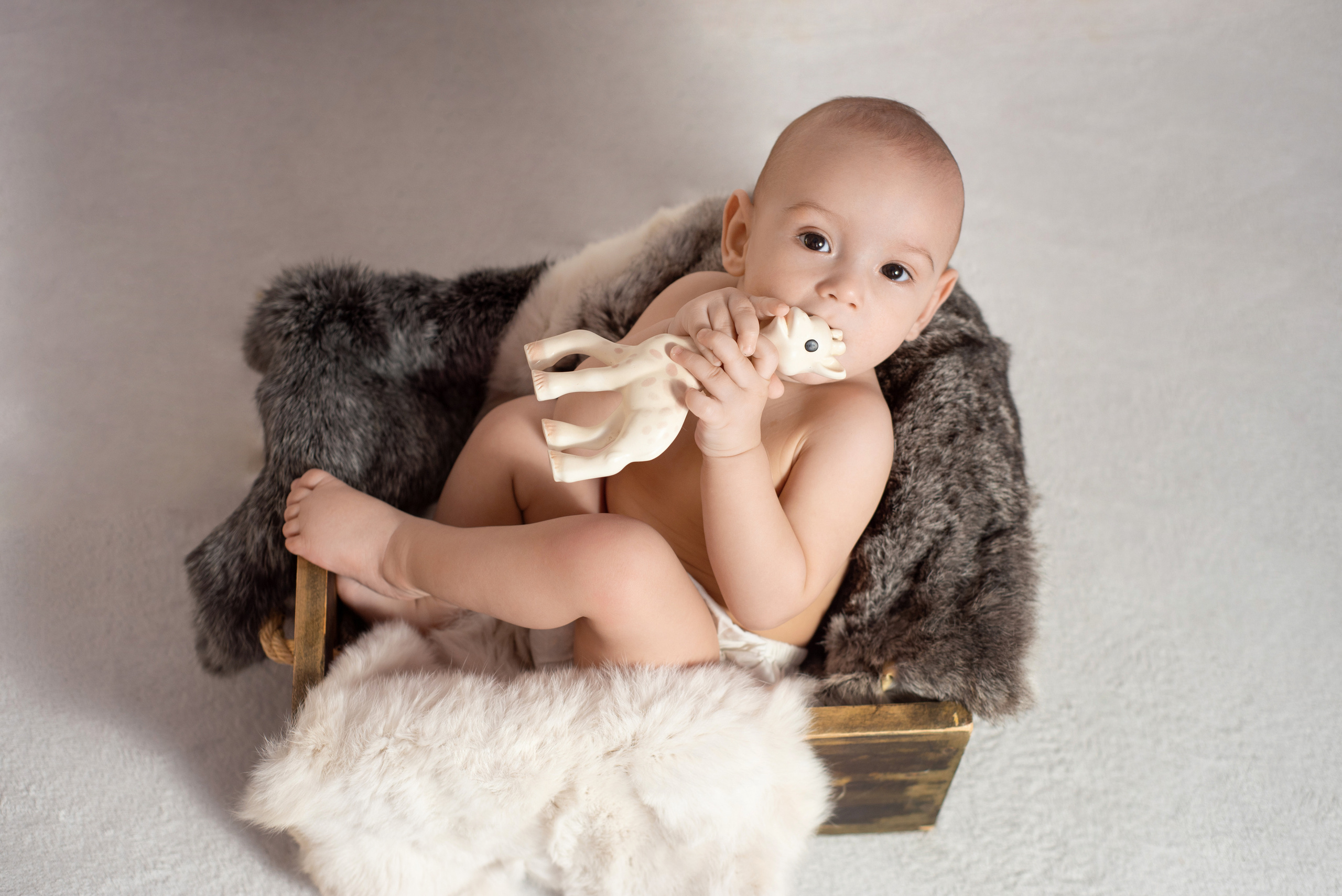 Съемка малышей 6-8 месяцев. Фотограф новорожденных, семейный детский в Тюмени Татьяна Морозова