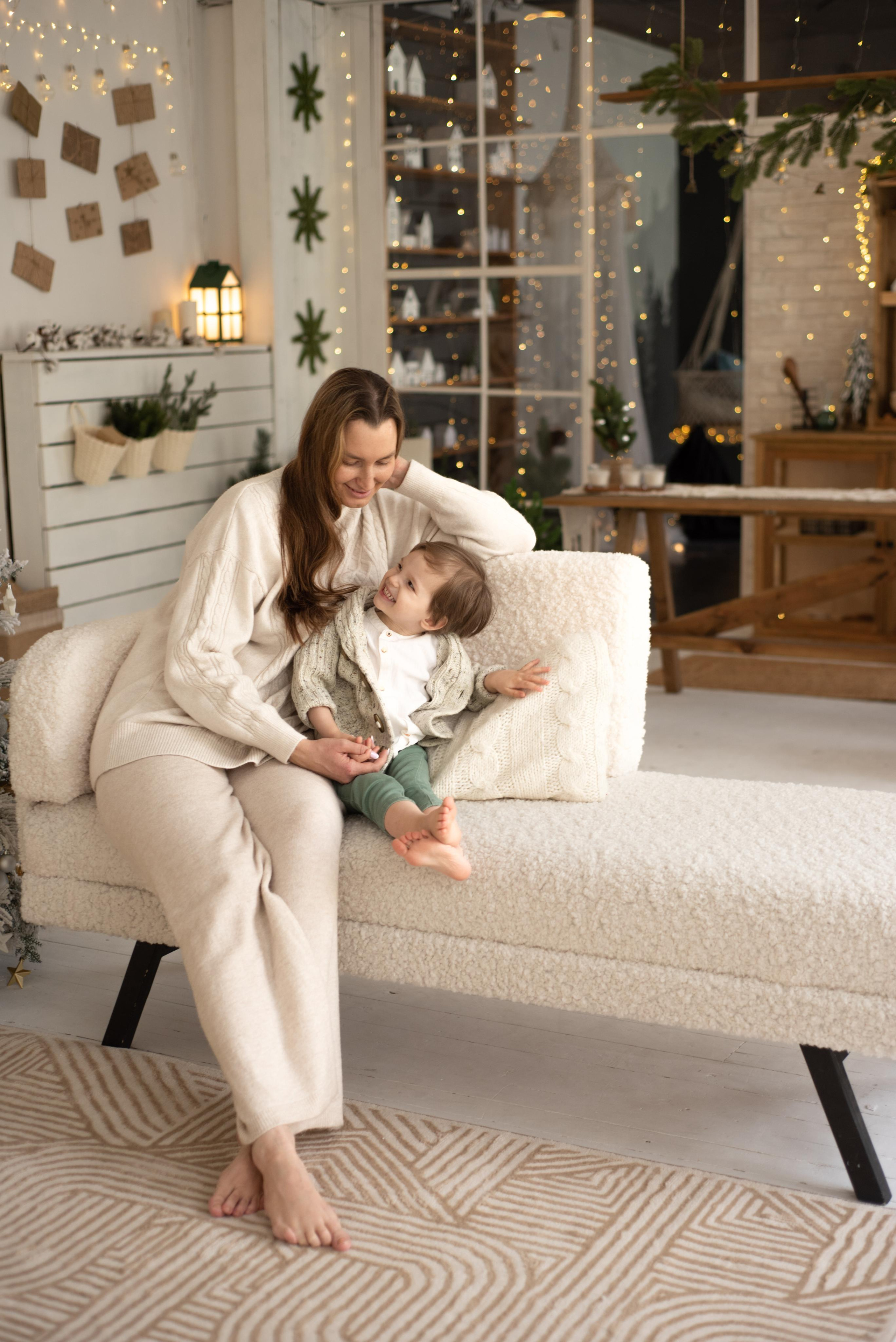 Новогодние съемки в фотостудии Рояль. Даня и Катя. Фотограф новорожденных, семейный детский в Тюмени Татьяна Морозова