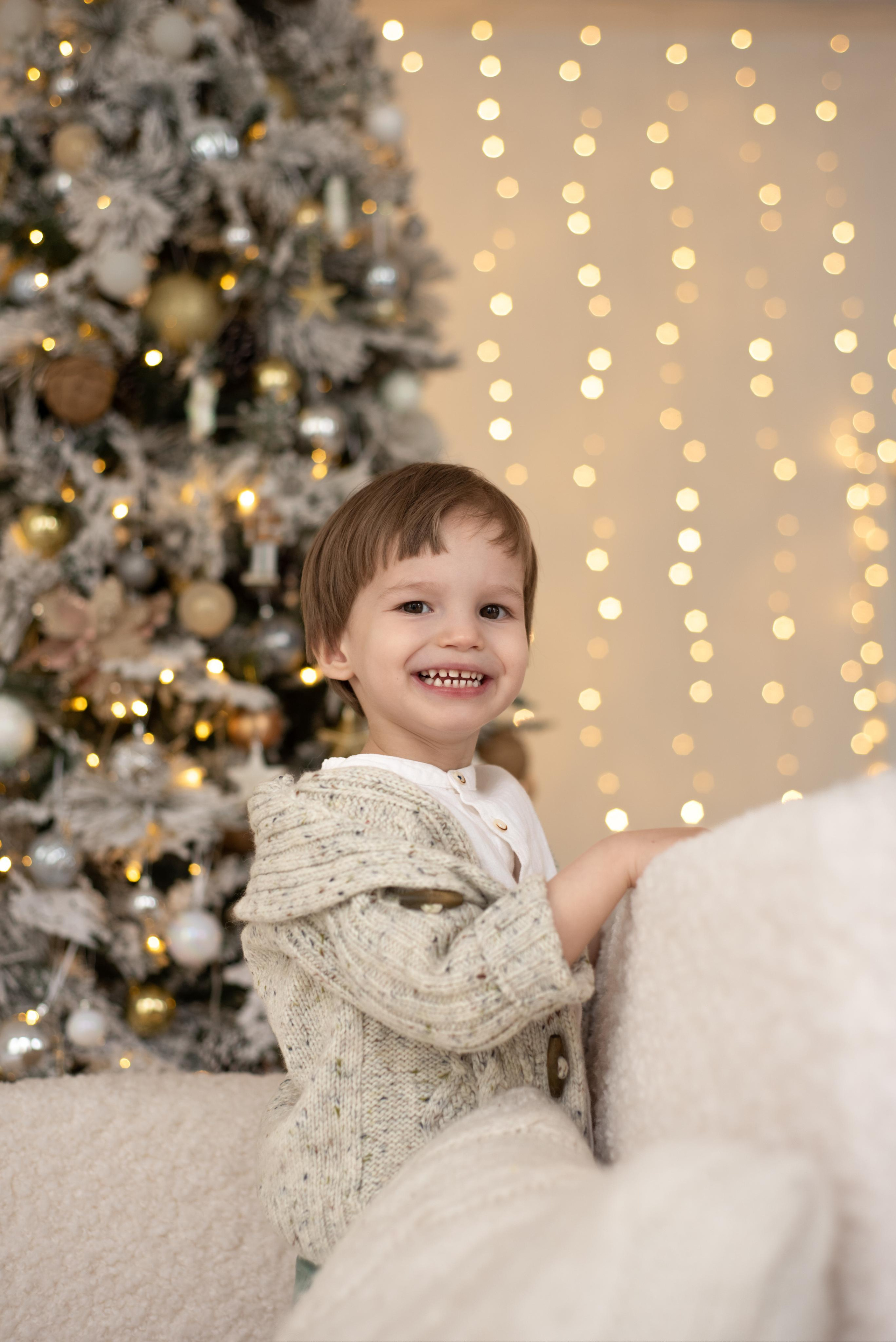 Новогодние съемки в фотостудии Рояль. Даня и Катя. Фотограф новорожденных, семейный детский в Тюмени Татьяна Морозова
