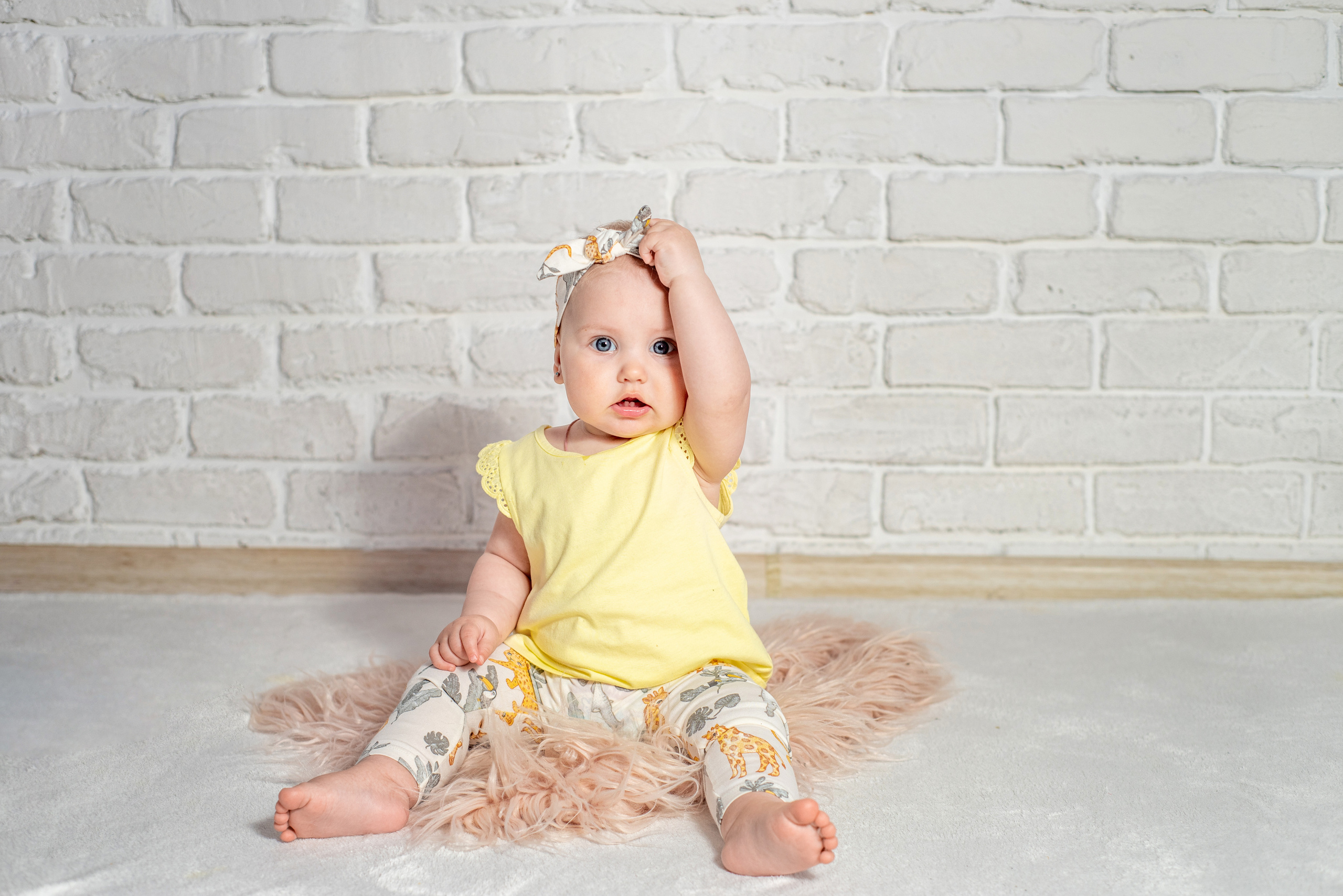 Съемка малышей 6-8 месяцев. Фотограф новорожденных, семейный детский в Тюмени Татьяна Морозова