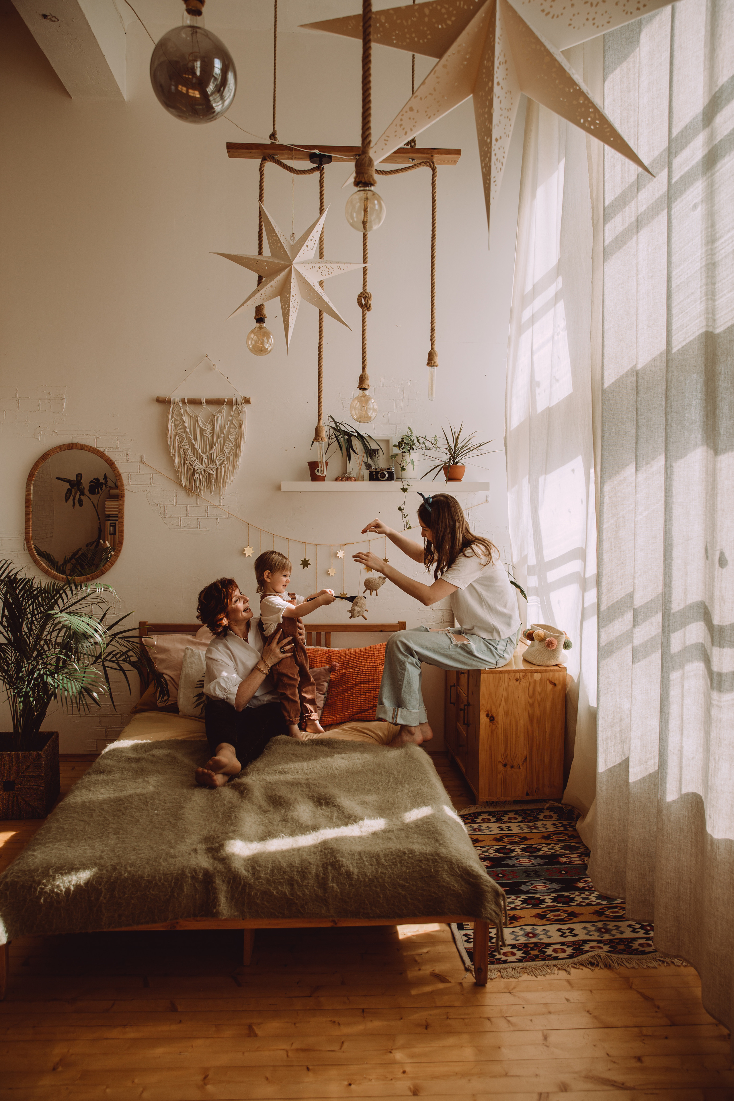 Семейная съемка в студии LoftPotolok. Фотограф в Краснодаре и Краснодарском крае