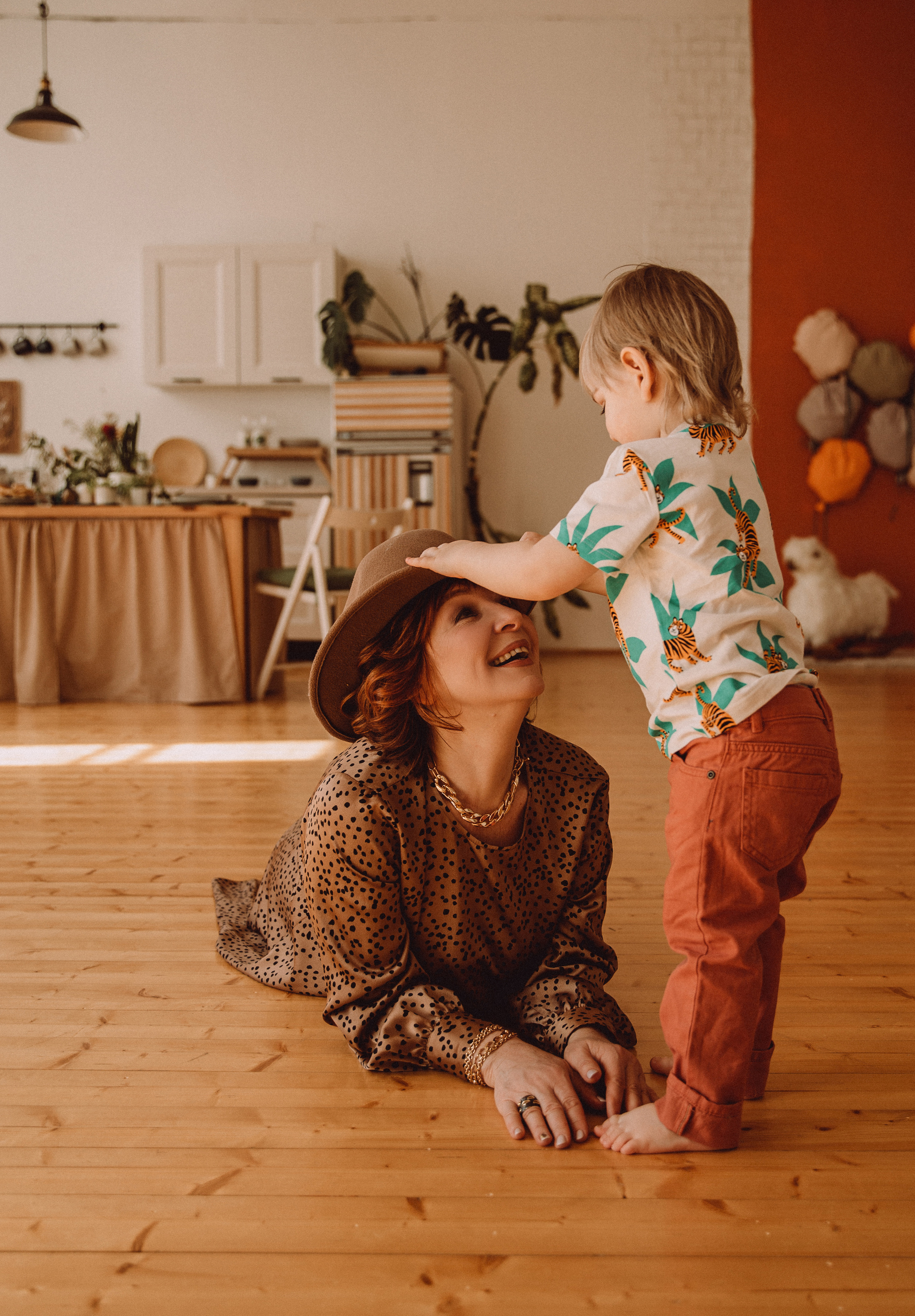 Семейная съемка в студии LoftPotolok. Фотограф в Краснодаре и Краснодарском крае