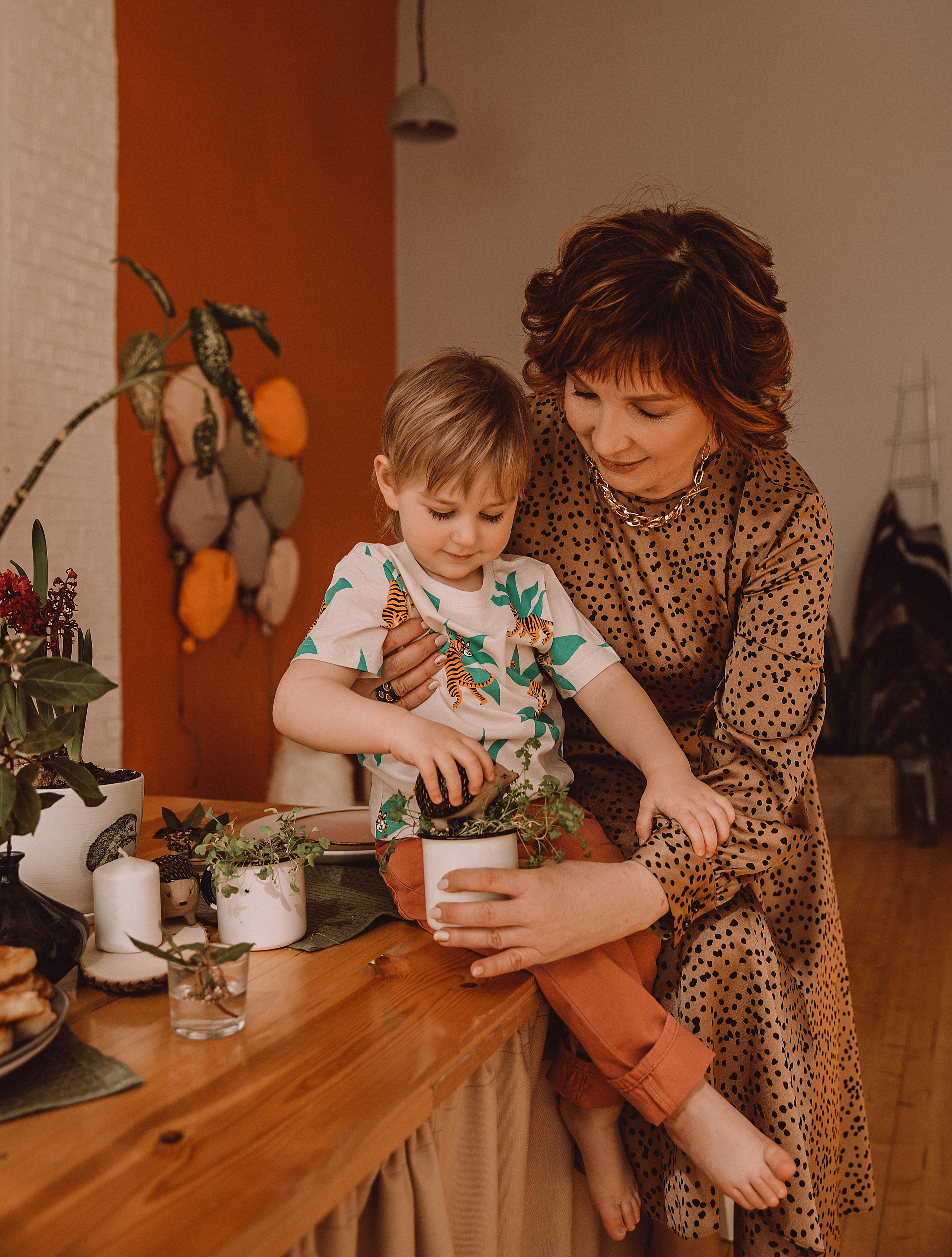 Семейная съемка в студии LoftPotolok. Фотограф в Краснодаре и Краснодарском крае