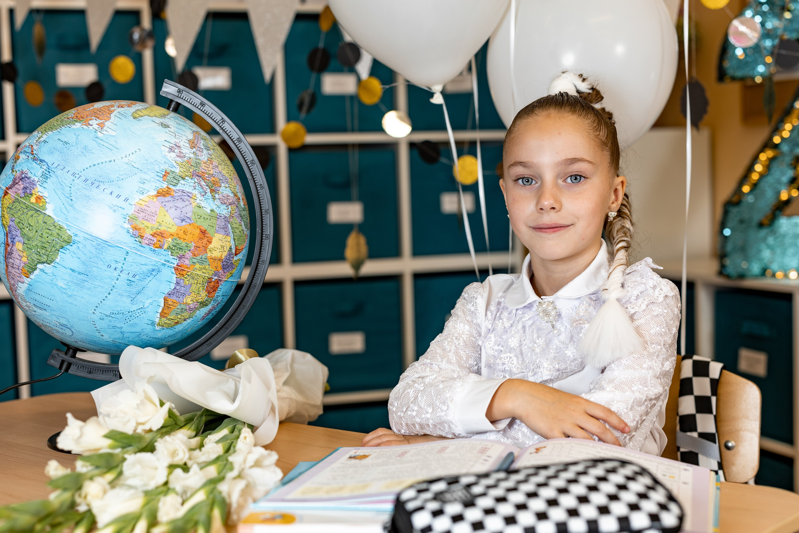 Съемка в классе с мини-фотозоной. Фотограф со студией в Долгопрудном — Ольга Рагулина