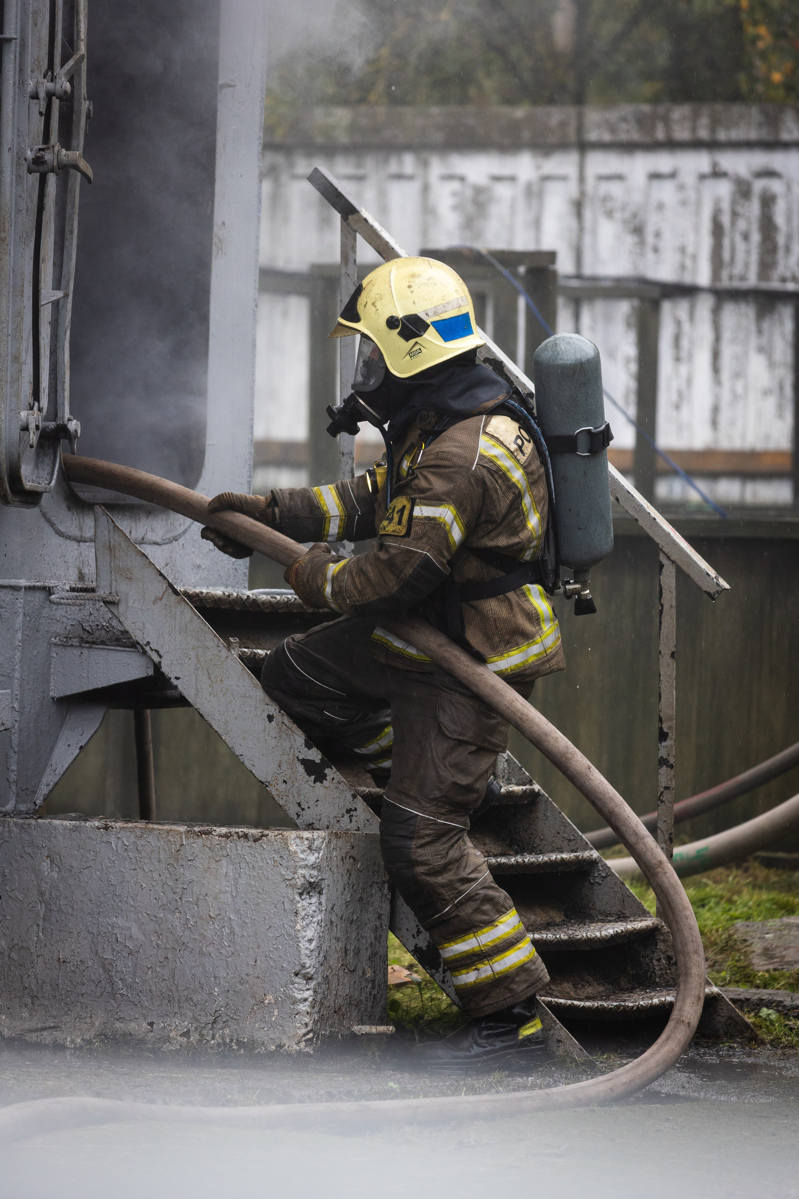 Финал международных соревнований среди пожар но-спасательных подразделений. Фотограф в Санкт-Петербурге