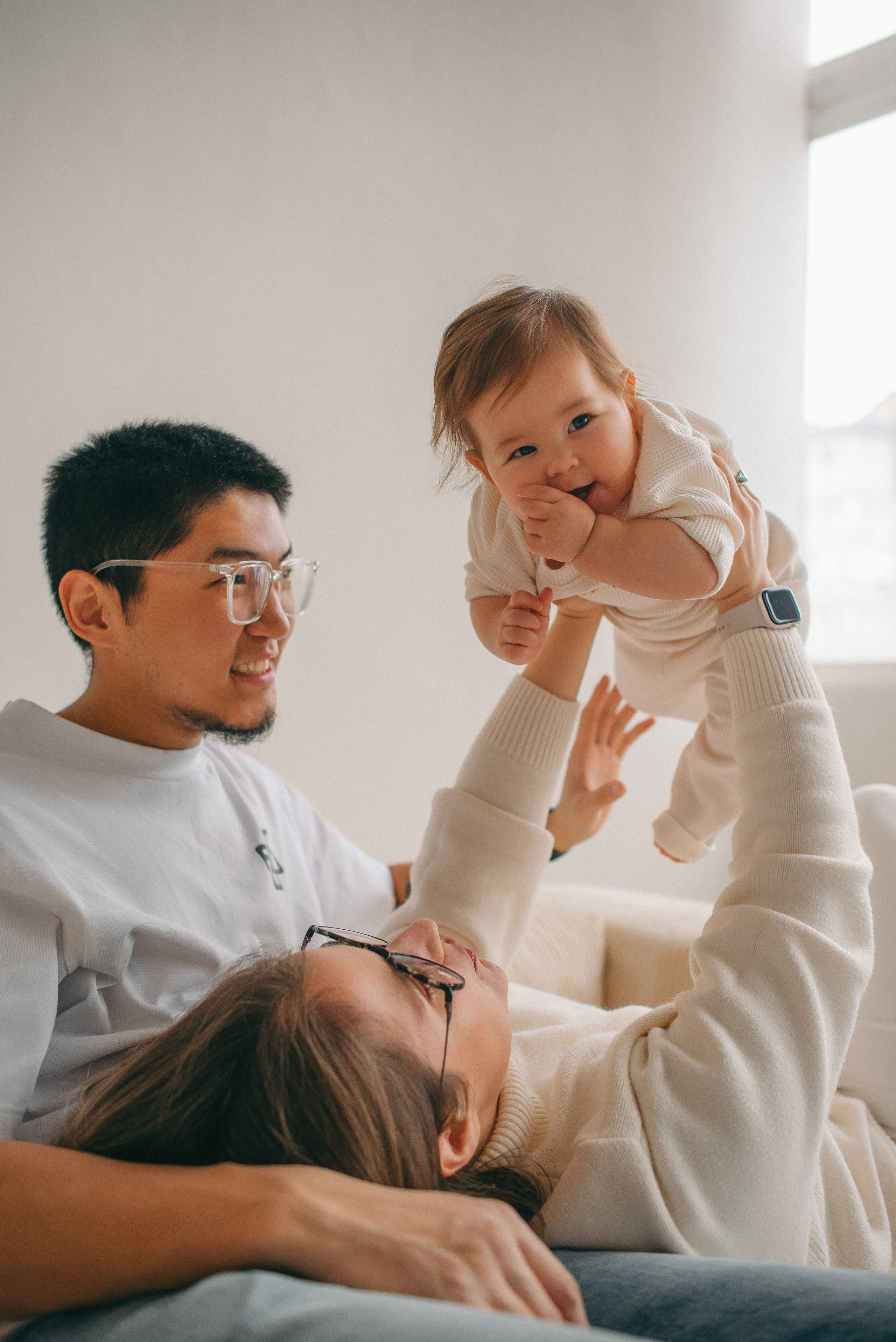 Семейная фотосессия в студии. Семейный и детский фотограф в Обнинске, Калуге, Москве