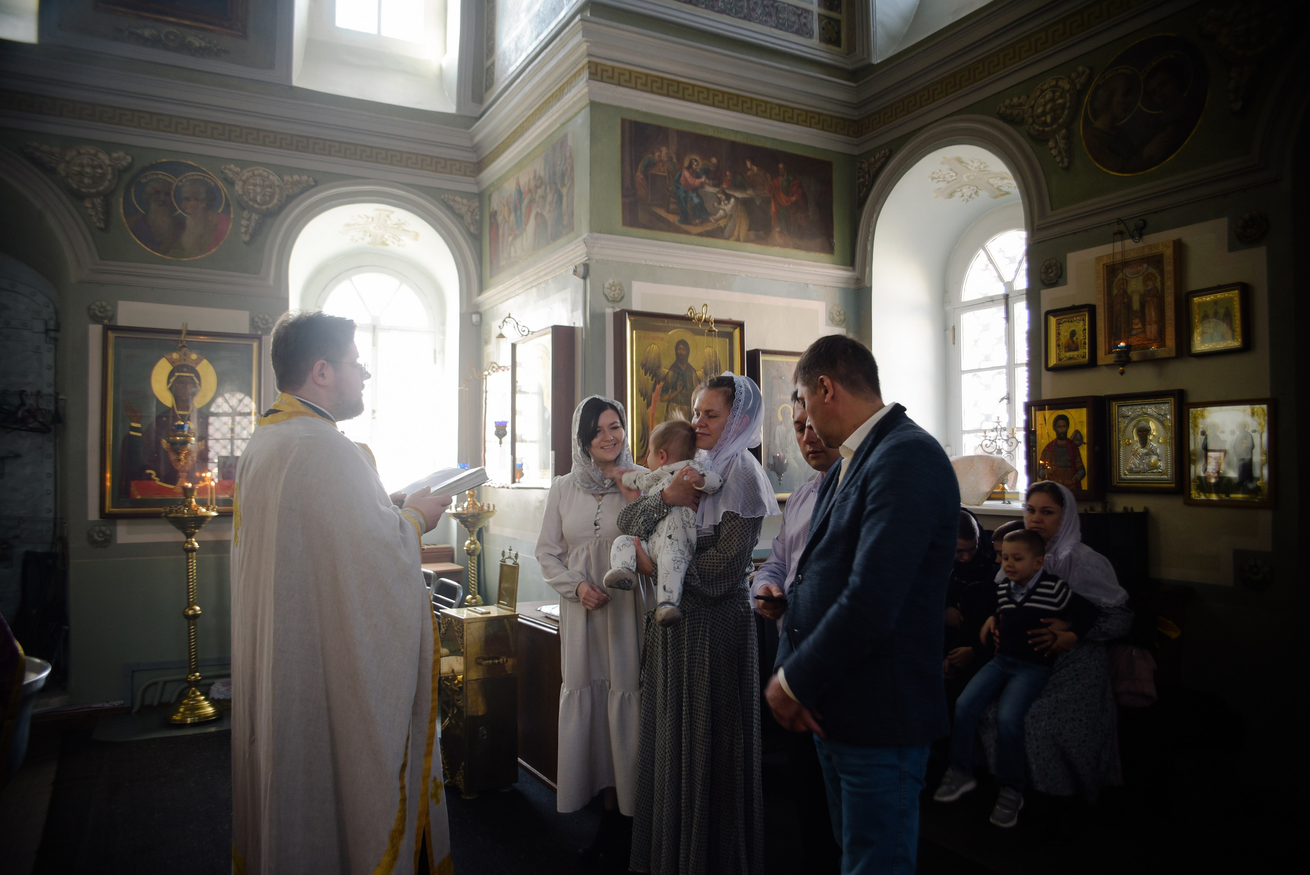 Крещение Алексея. Фотограф Лола Волна, город Москва