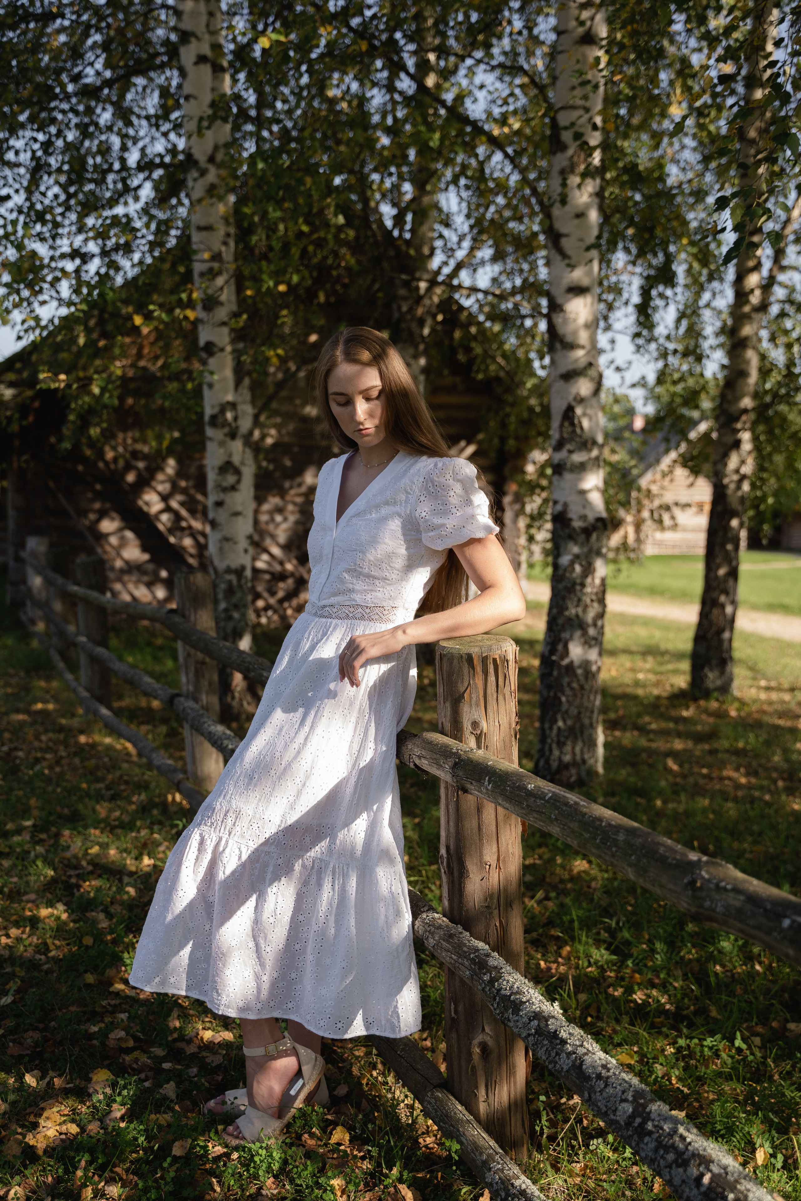 Наталья в Усадьбе Михайловское. Свадебный и семейный фотограф в Пскове и Острове Света Суворова