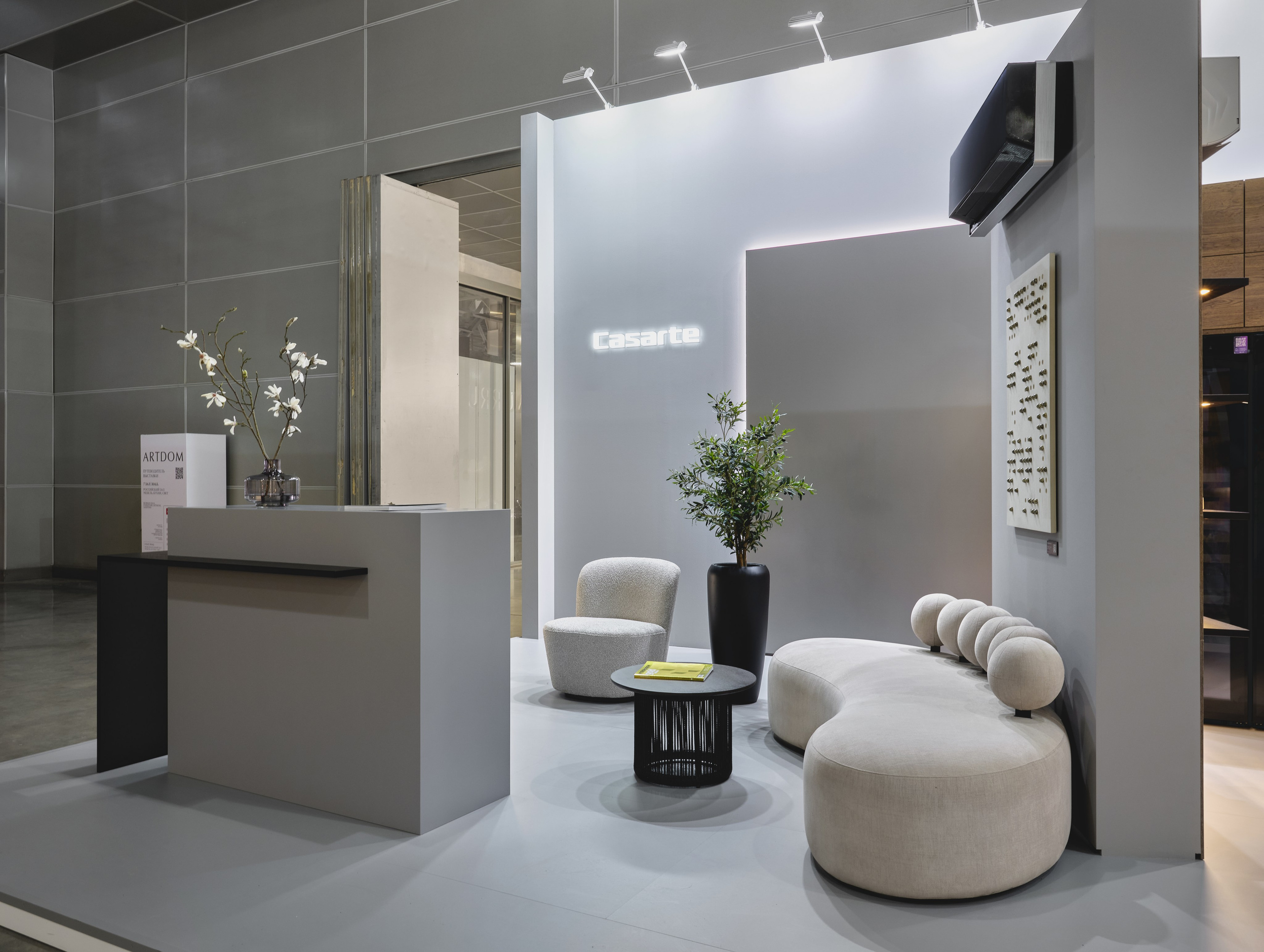 Стенд бренда Casarte. Выставка Артдом. Фотограф Наталья Вершинина