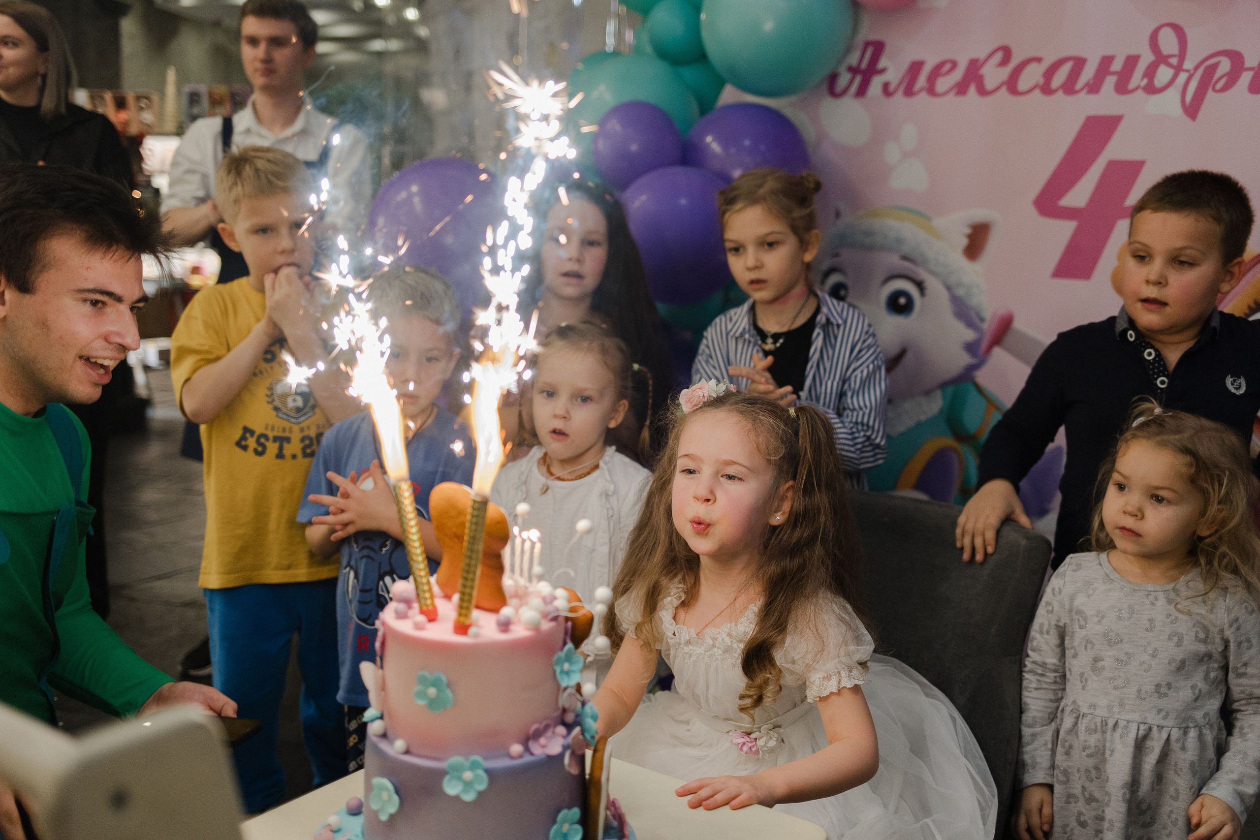 День рождения Александрины. Семейный и детский фотограф в Москве Кузьмина Мария